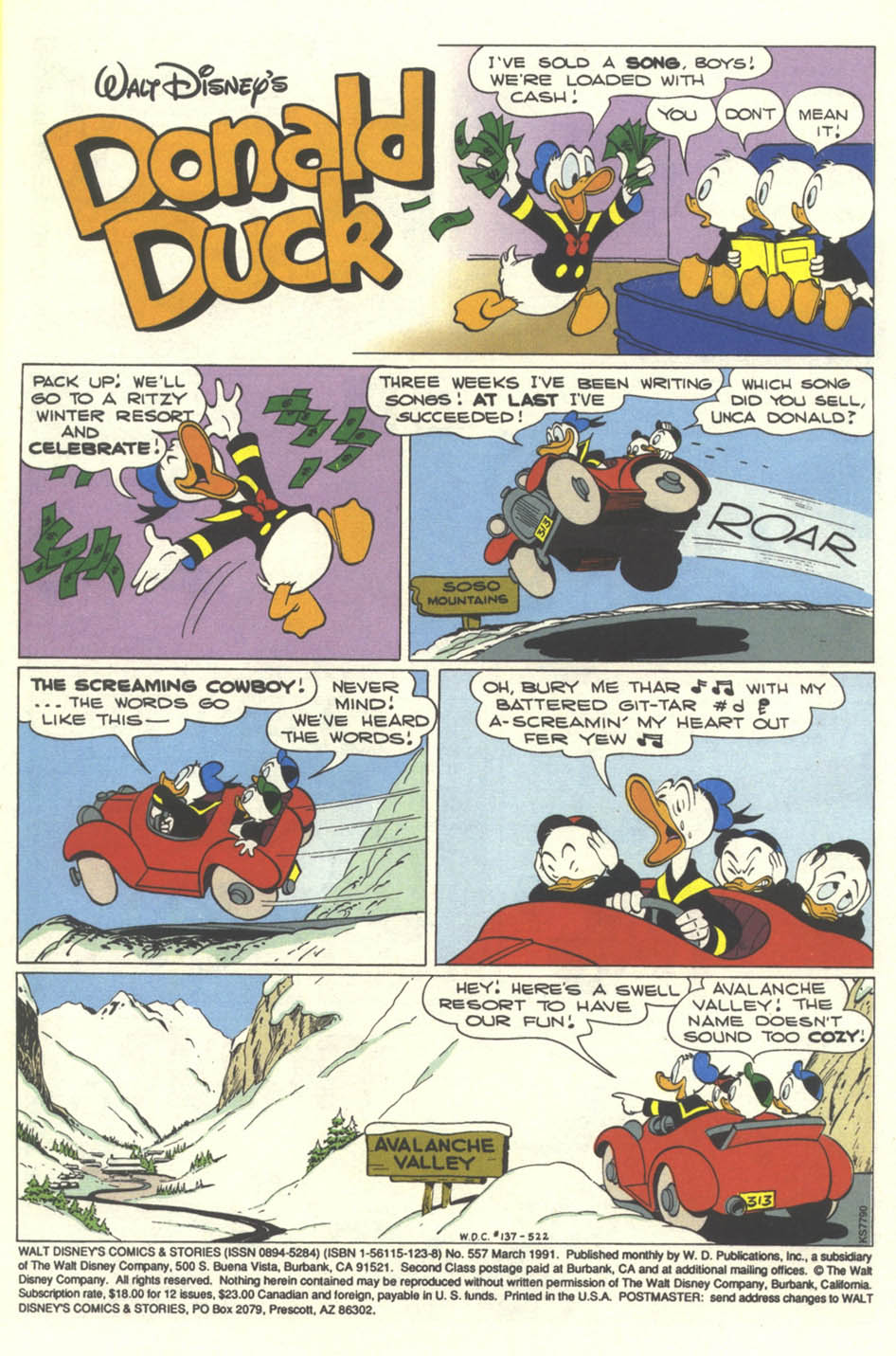 Read online Walt Disney's Comics and Stories comic -  Issue #557 - 3