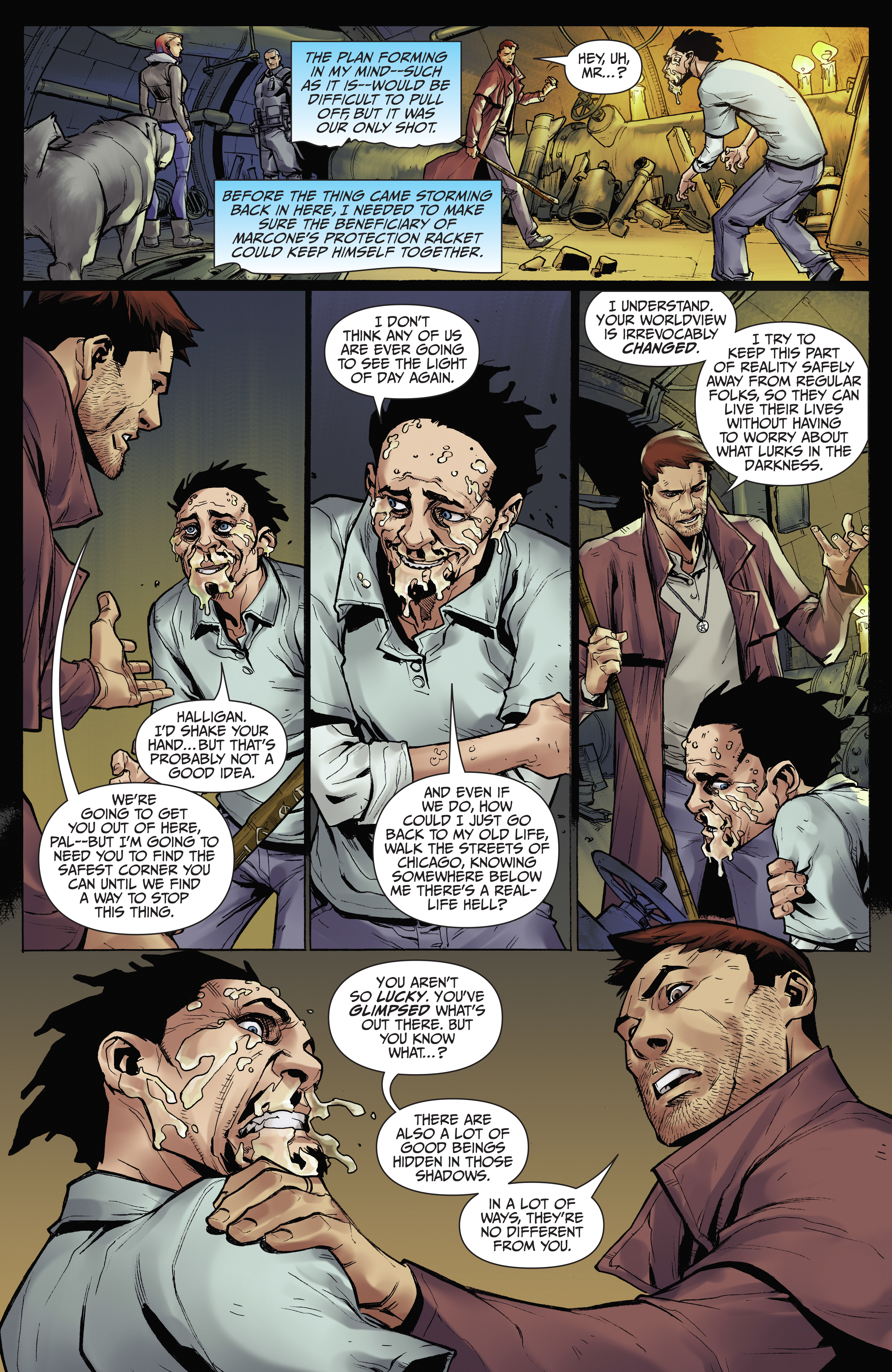 Read online Jim Butcher's The Dresden Files: Down Town comic -  Issue #6 - 7