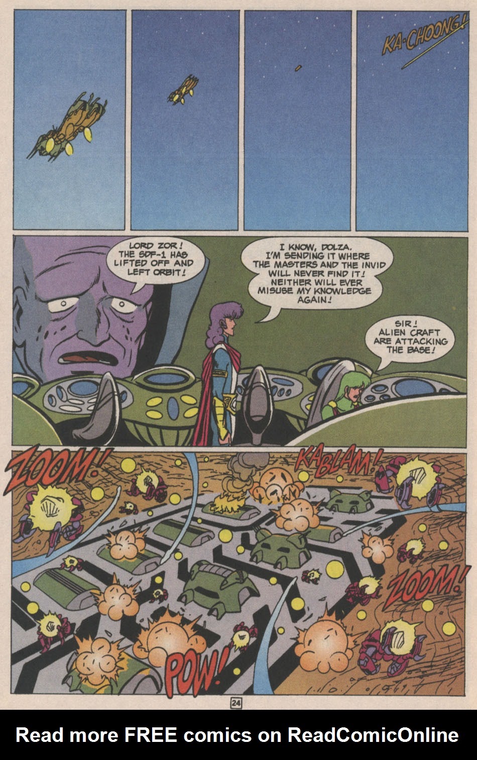 Read online Robotech Genesis: The Legend of Zor comic -  Issue #6 - 25