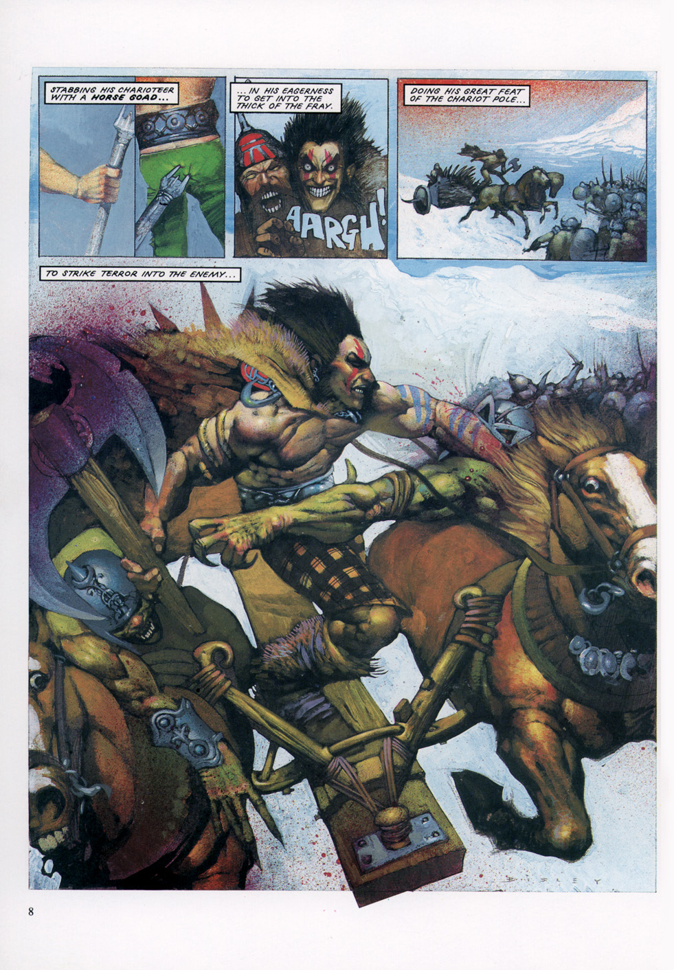 Read online Slaine: The Horned God (1993) comic -  Issue #5 - 9