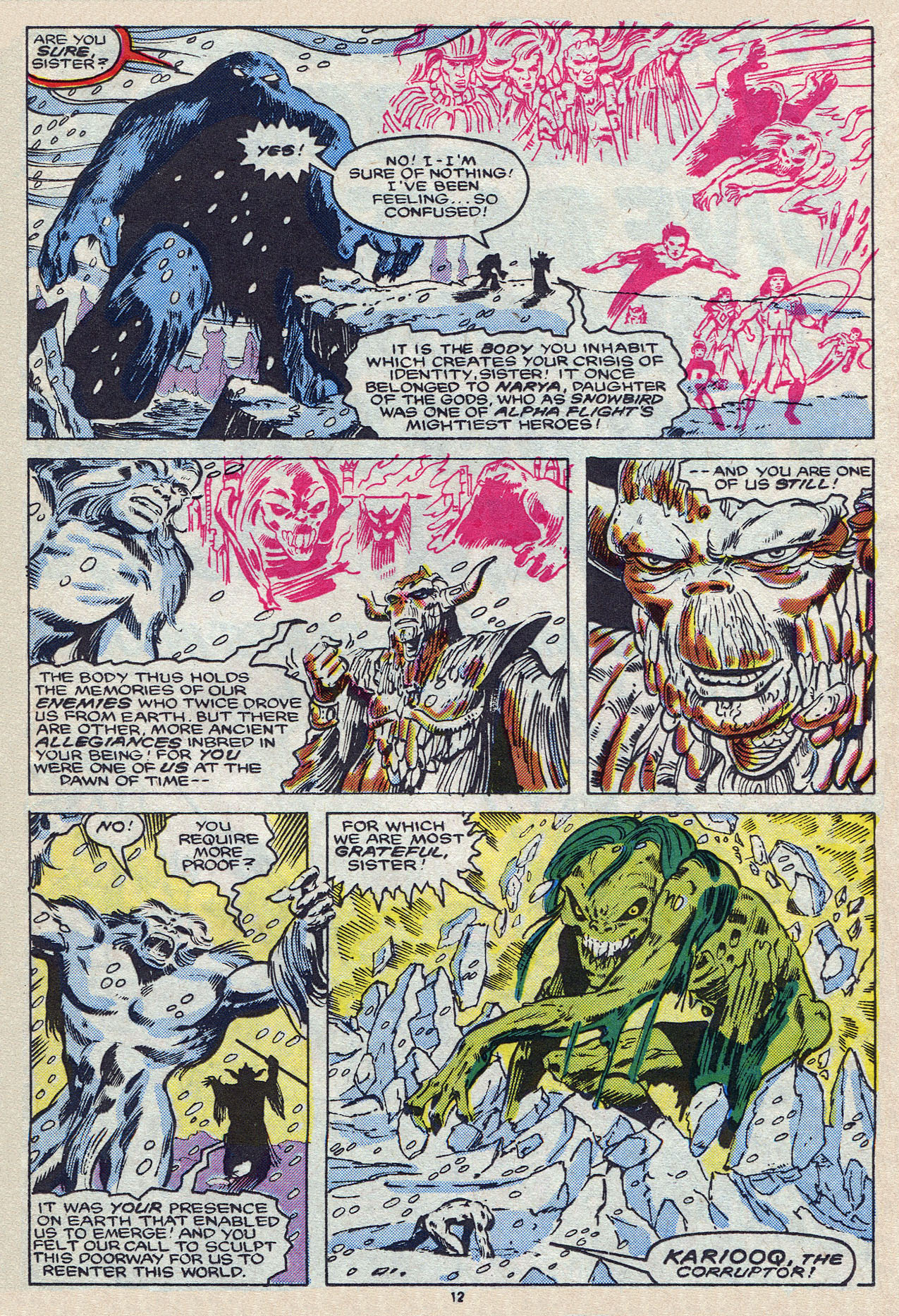 Read online Alpha Flight (1983) comic -  Issue #55 - 17
