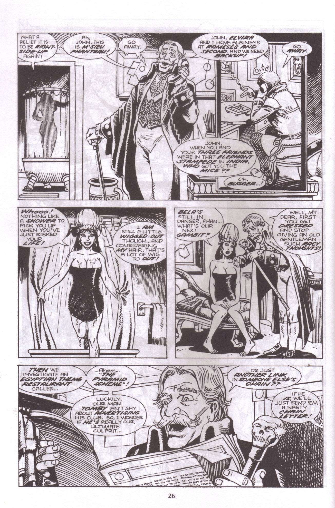 Read online Elvira, Mistress of the Dark comic -  Issue #47 - 25