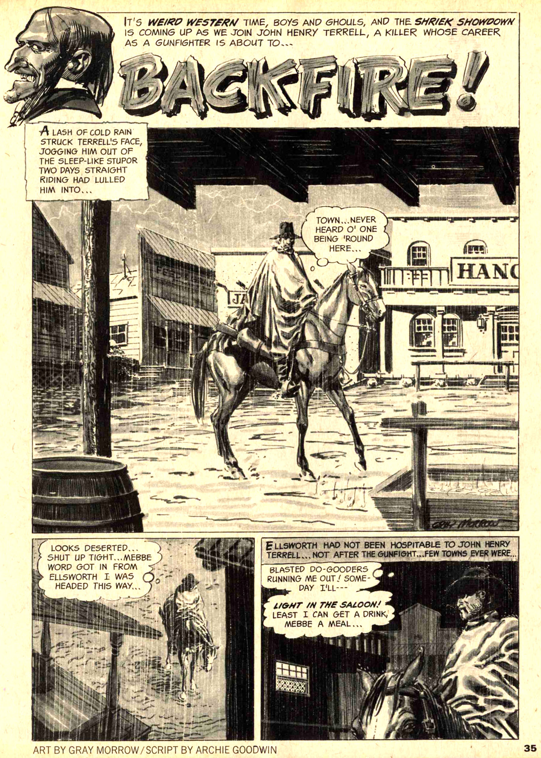 Read online Creepy (1964) comic -  Issue #26 - 35