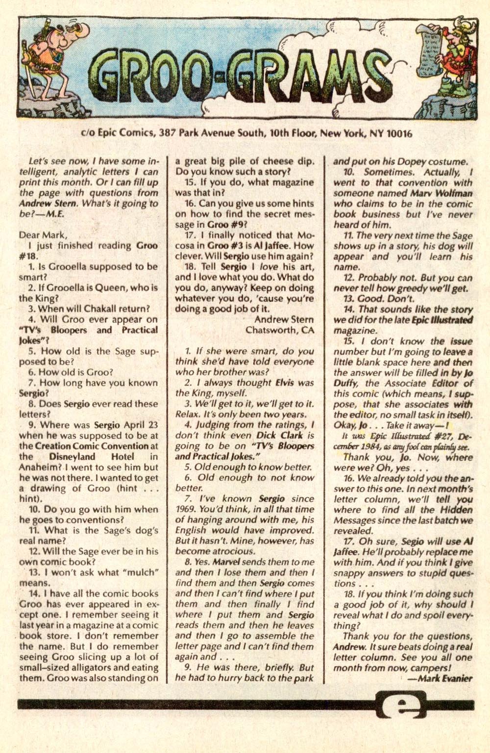 Read online Sergio Aragonés Groo the Wanderer comic -  Issue #25 - 23