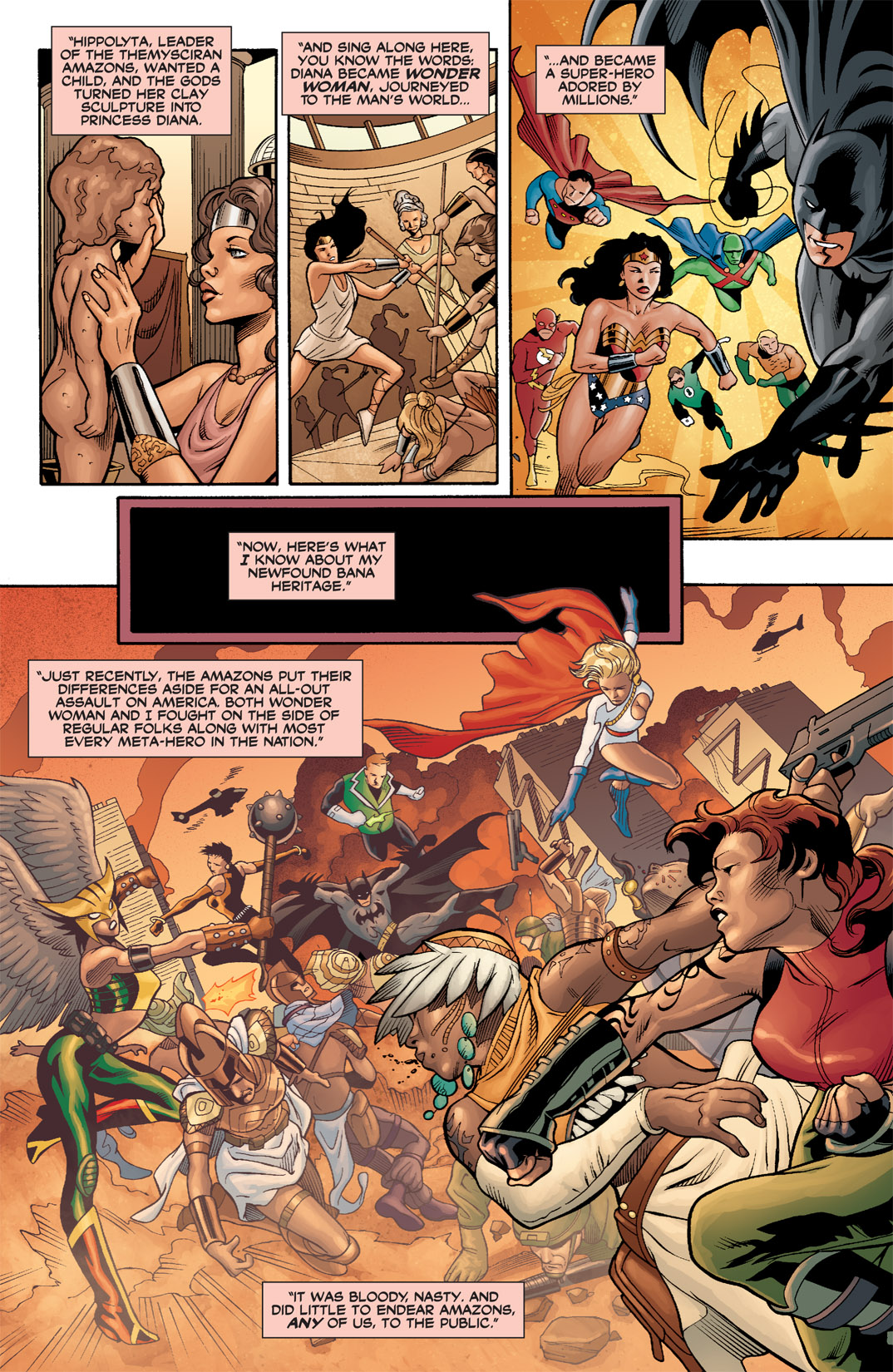 Read online Outsiders: Five of a Kind comic -  Issue # Issue Wonder Woman-Grace - 3
