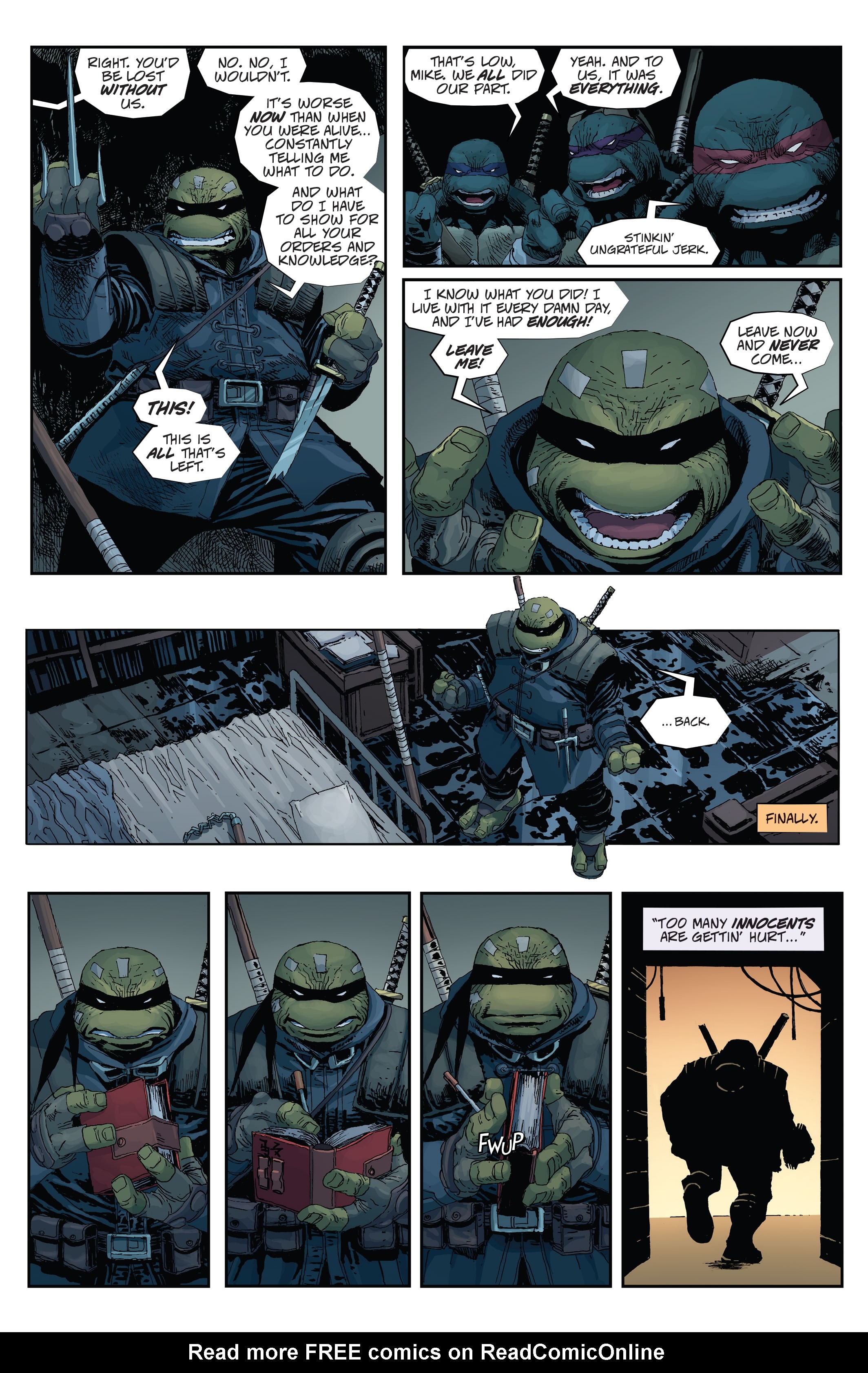 Read online Teenage Mutant Ninja Turtles: The Last Ronin comic -  Issue #5 - 6