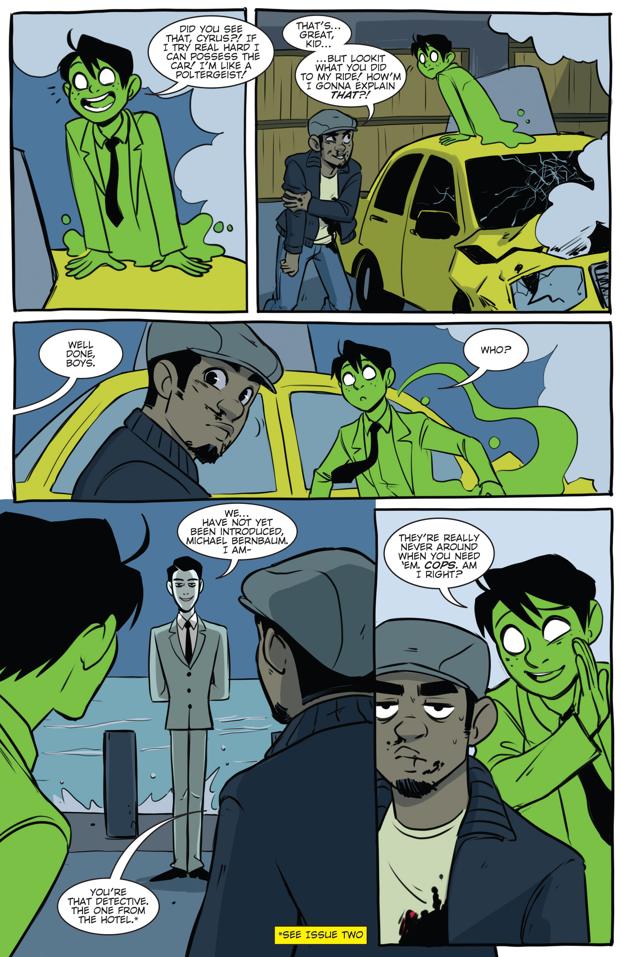 Read online Cyrus Perkins and the Haunted Taxicab comic -  Issue # TPB - 112