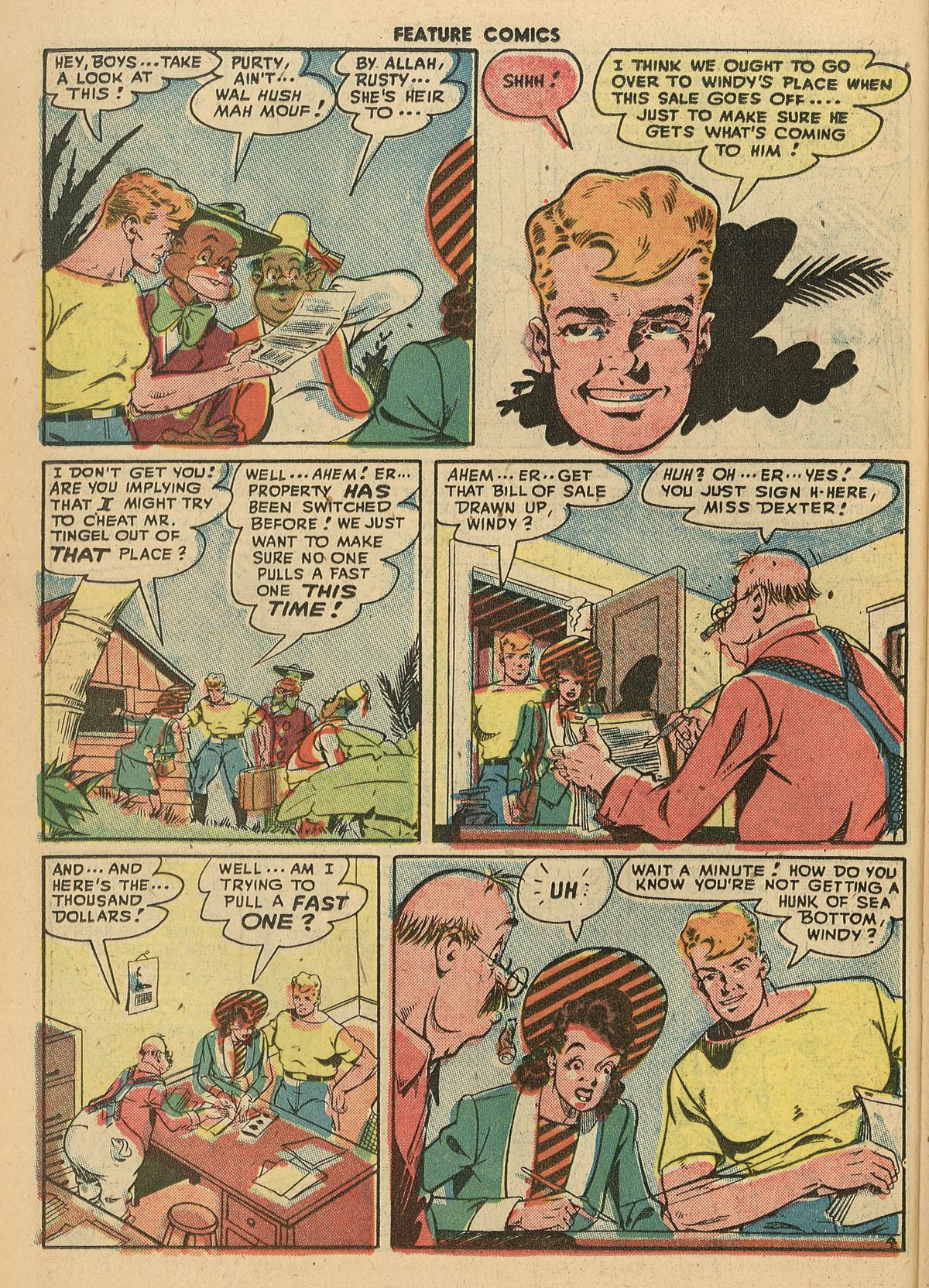 Read online Feature Comics comic -  Issue #119 - 34