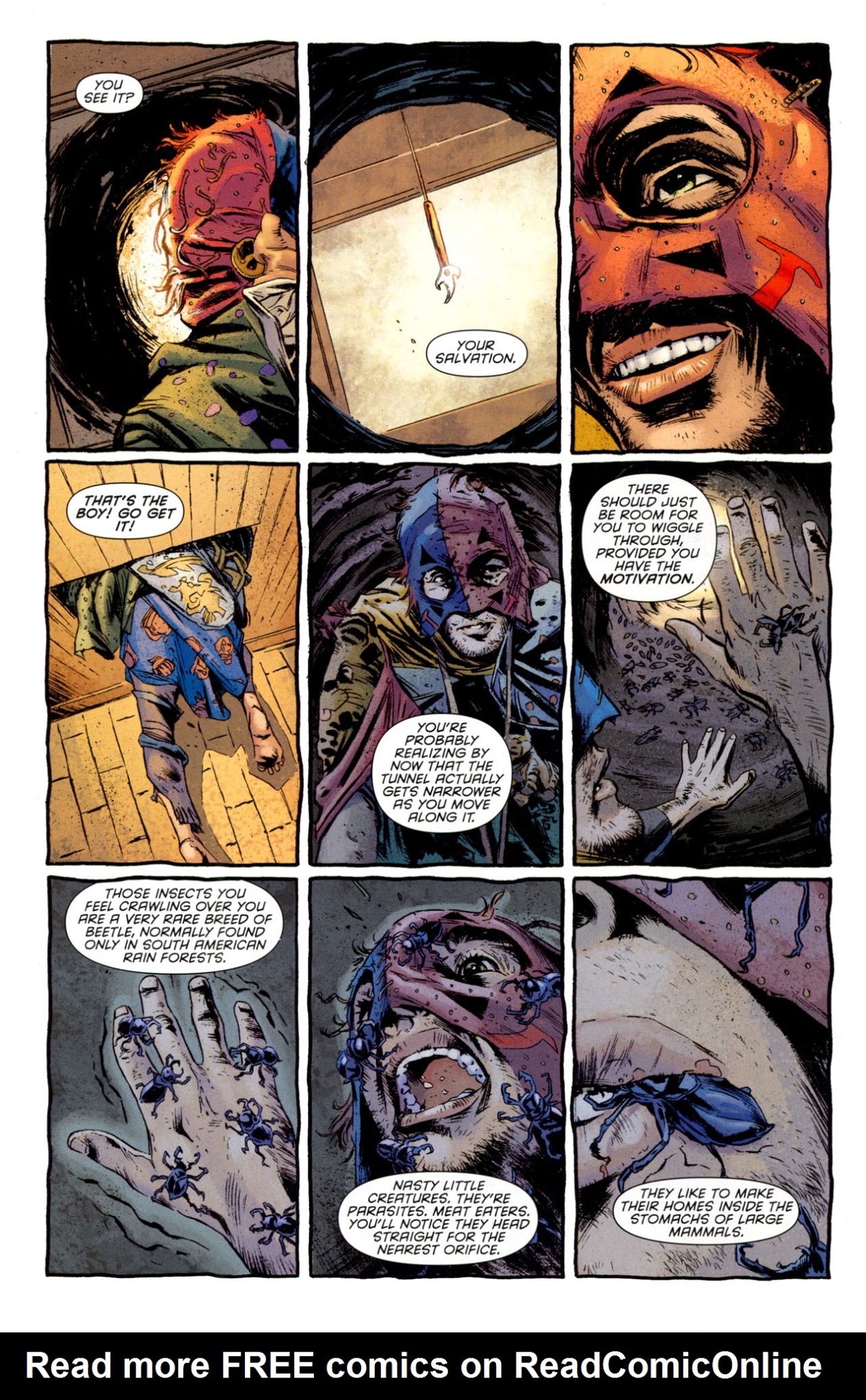 Read online Arkham Reborn comic -  Issue #3 - 7