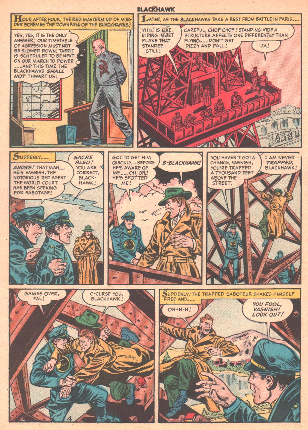 Read online Blackhawk (1957) comic -  Issue #82 - 6