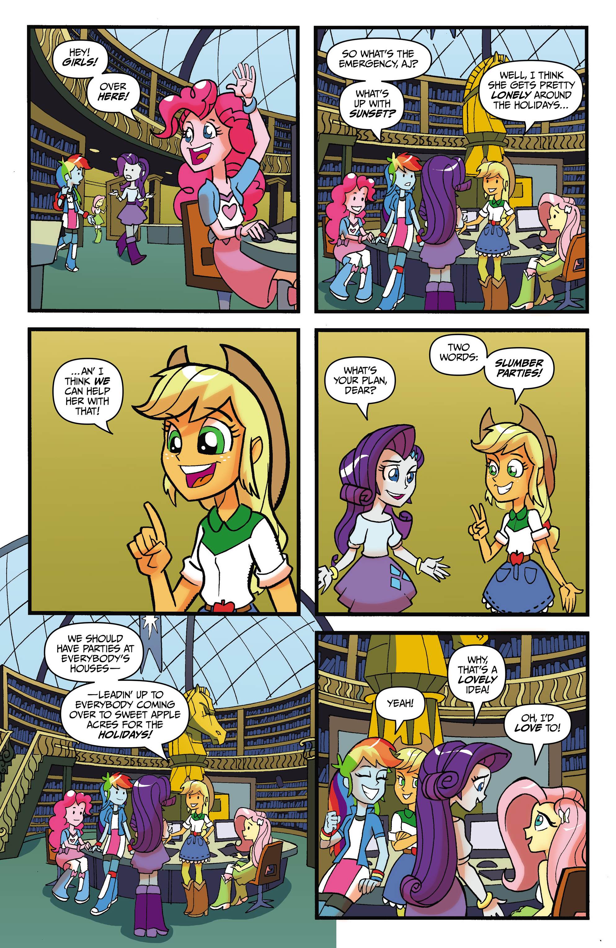 Read online My Little Pony: Equestria Girls comic -  Issue # TPB - 50