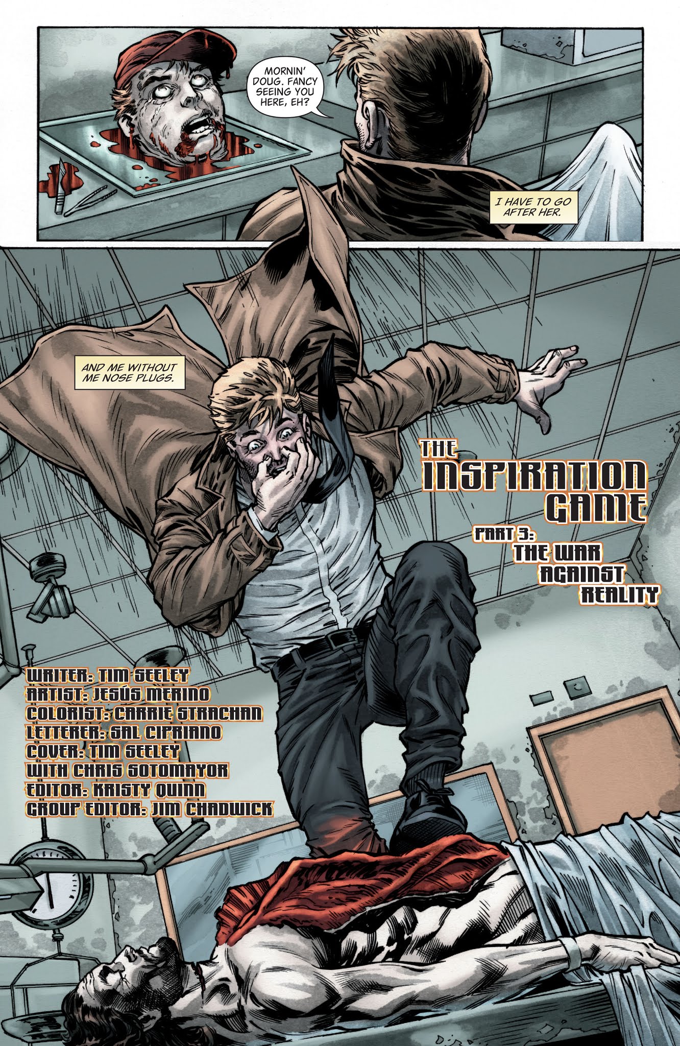 Read online The Hellblazer comic -  Issue # _TPB 3 - 50