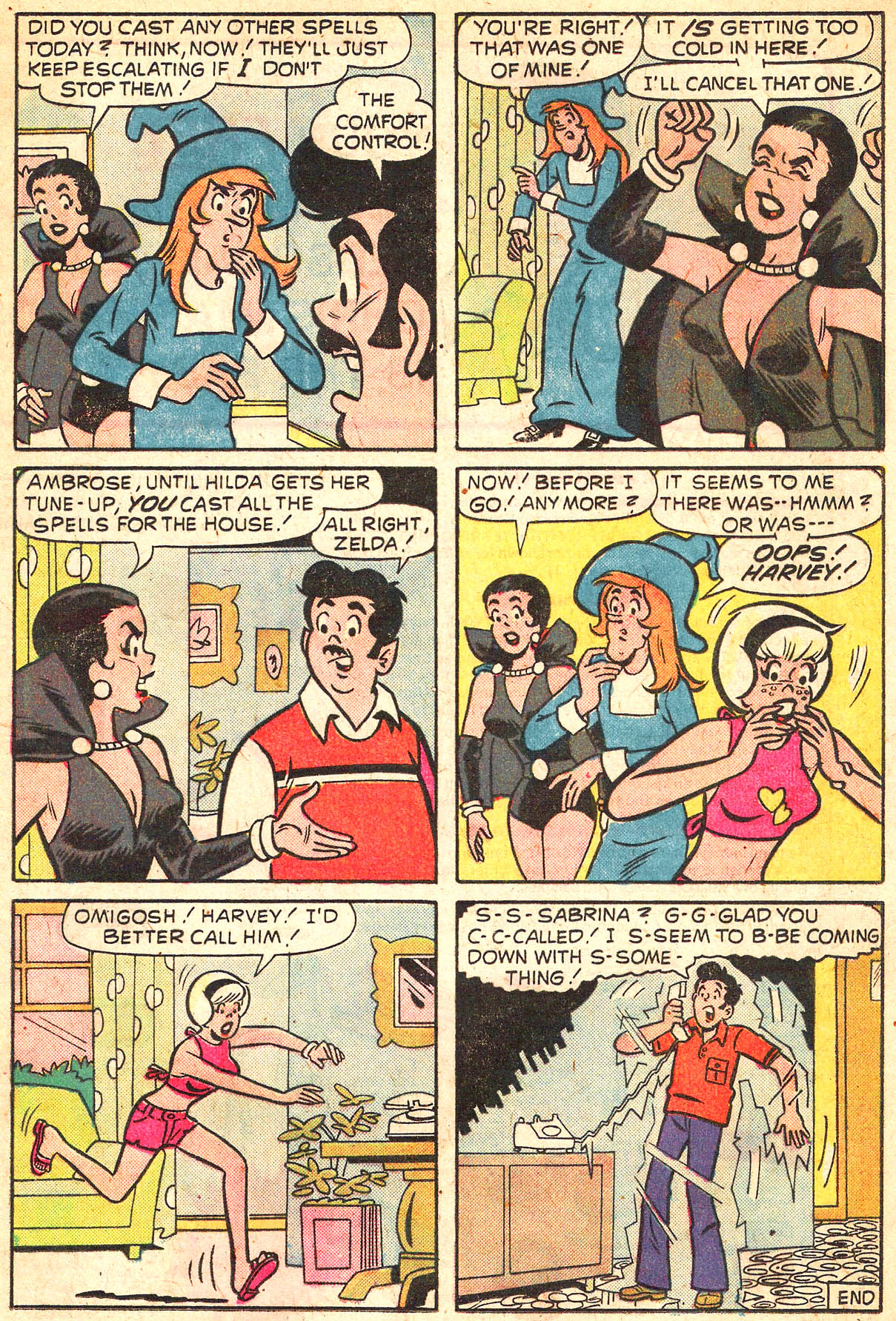 Read online Sabrina The Teenage Witch (1971) comic -  Issue #27 - 17