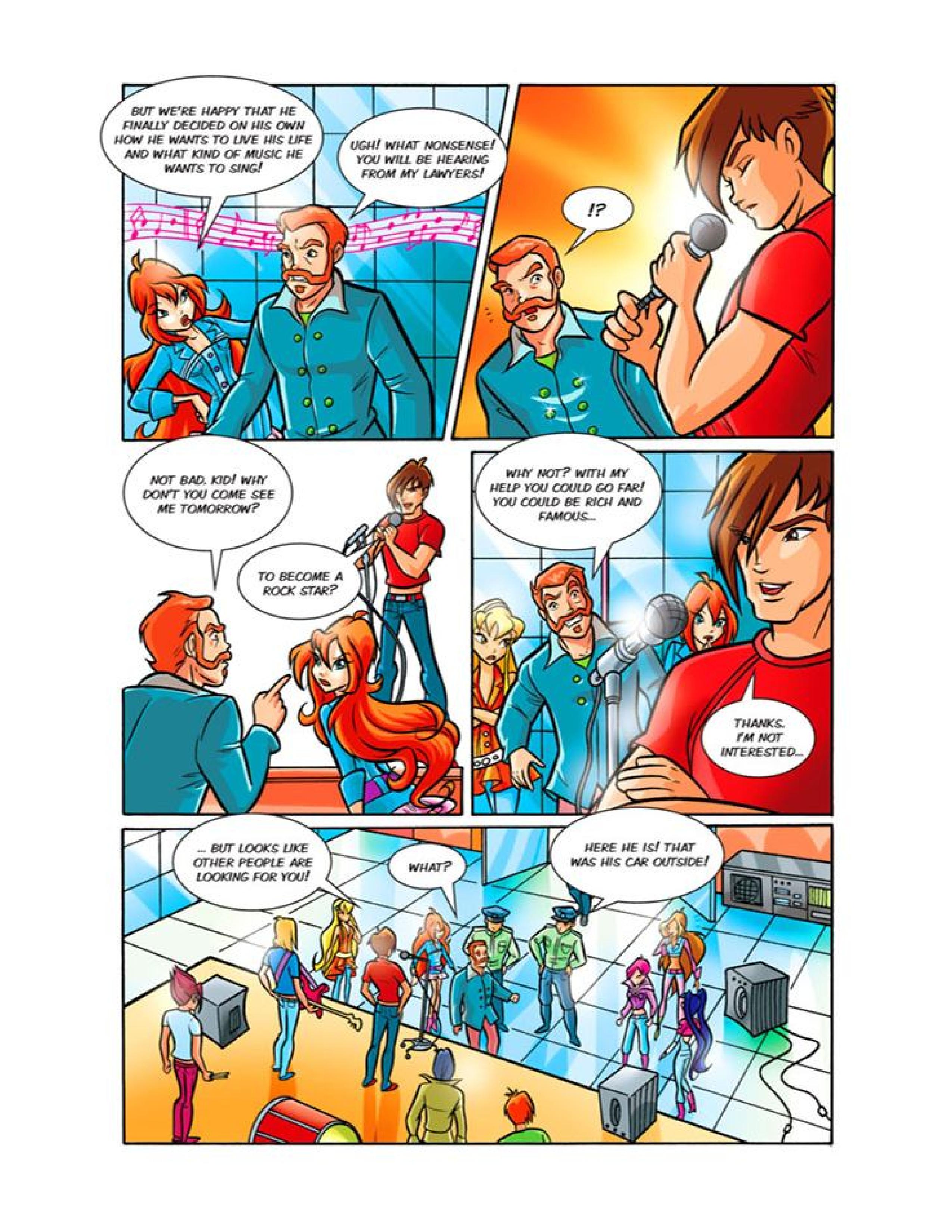 Read online Winx Club Comic comic -  Issue #39 - 44