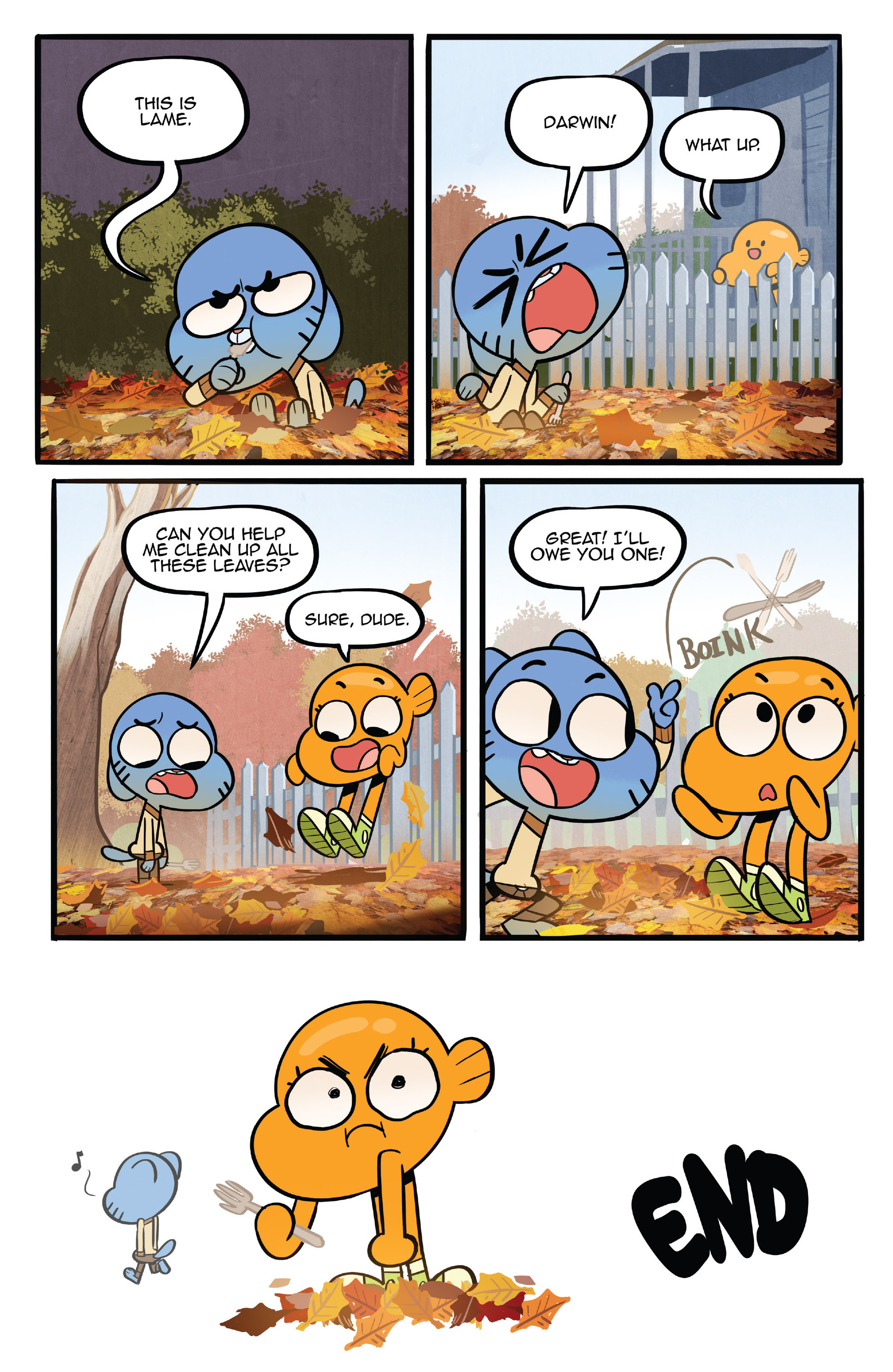 Read online The Amazing World of Gumball comic -  Issue #7 - 16