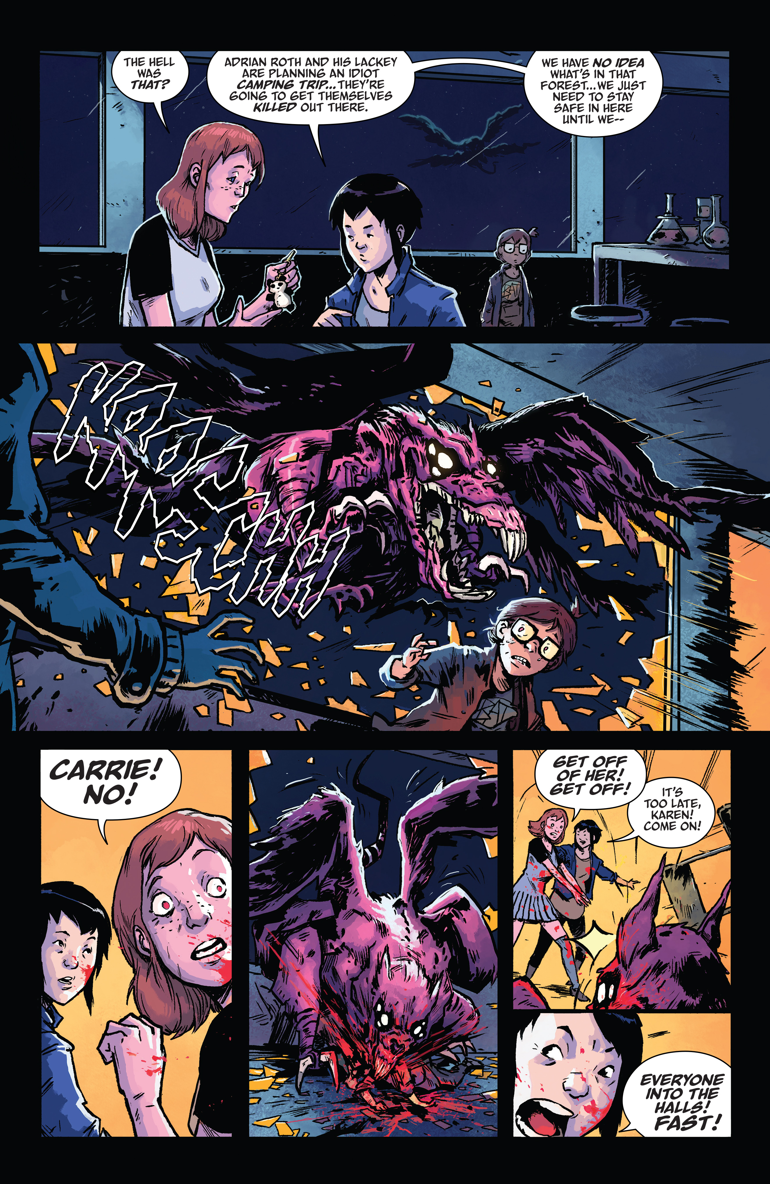 Read online The Woods comic -  Issue # _Yearbook Edition 1 (Part 1) - 21