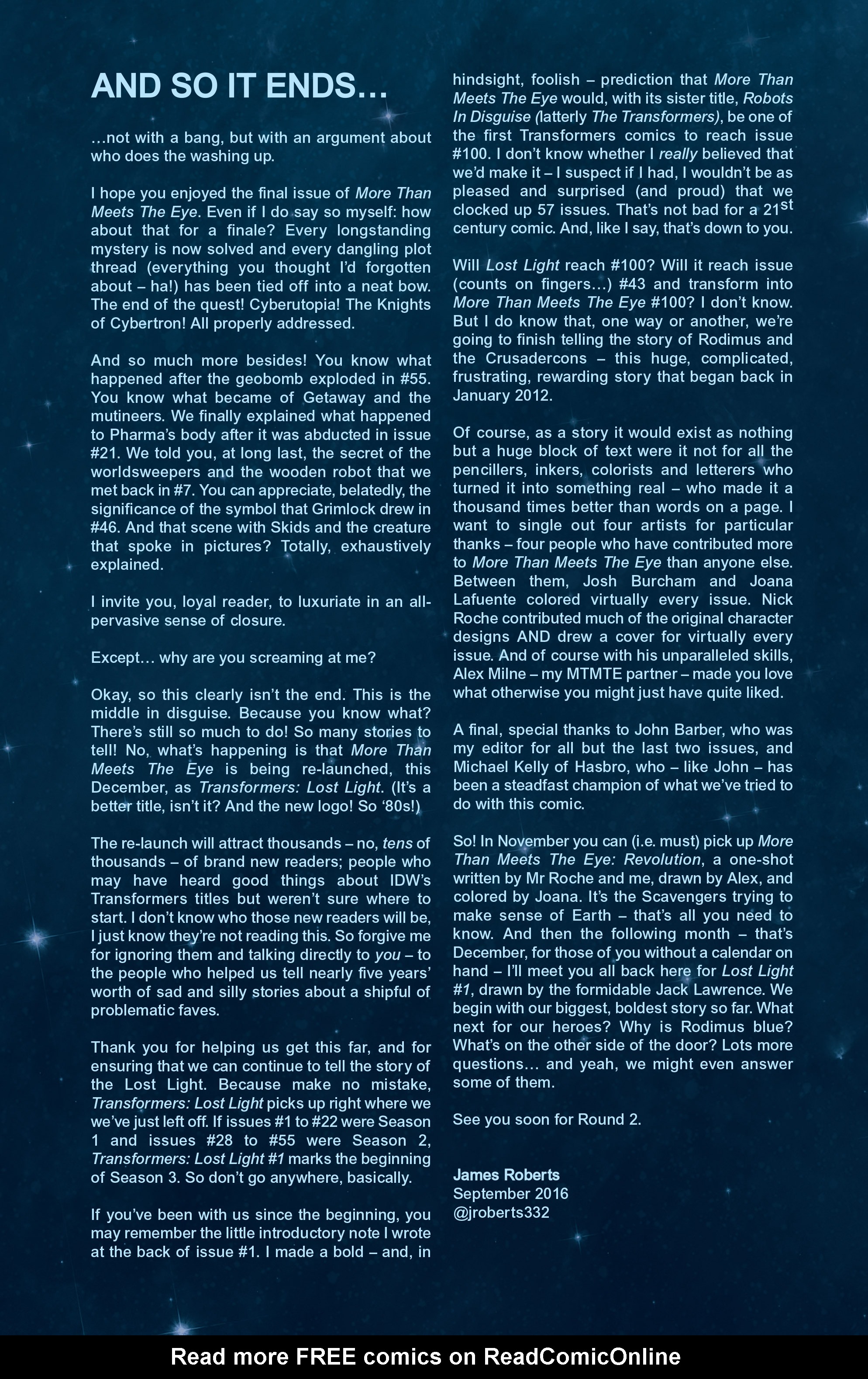 Read online The Transformers: More Than Meets The Eye comic -  Issue #57 - 22