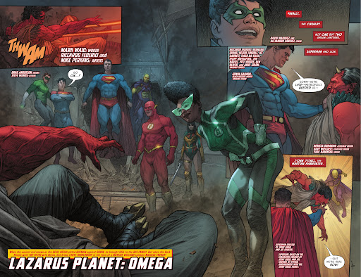 Read online Lazarus Planet: Omega comic -  Issue # Full - 8
