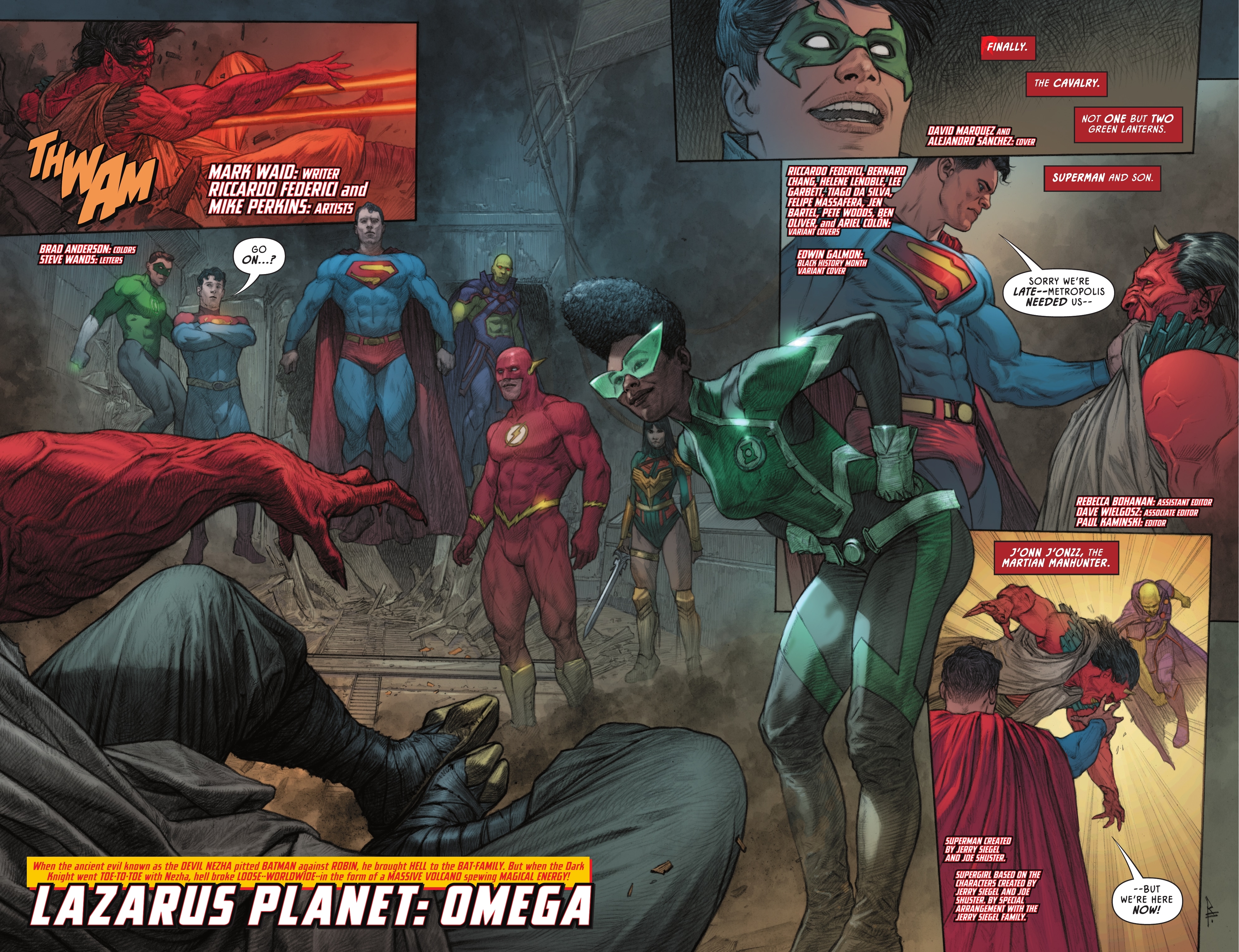 Read online Lazarus Planet: Omega comic -  Issue # Full - 8