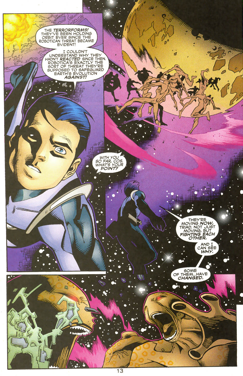 Read online The Legion comic -  Issue #11 - 13