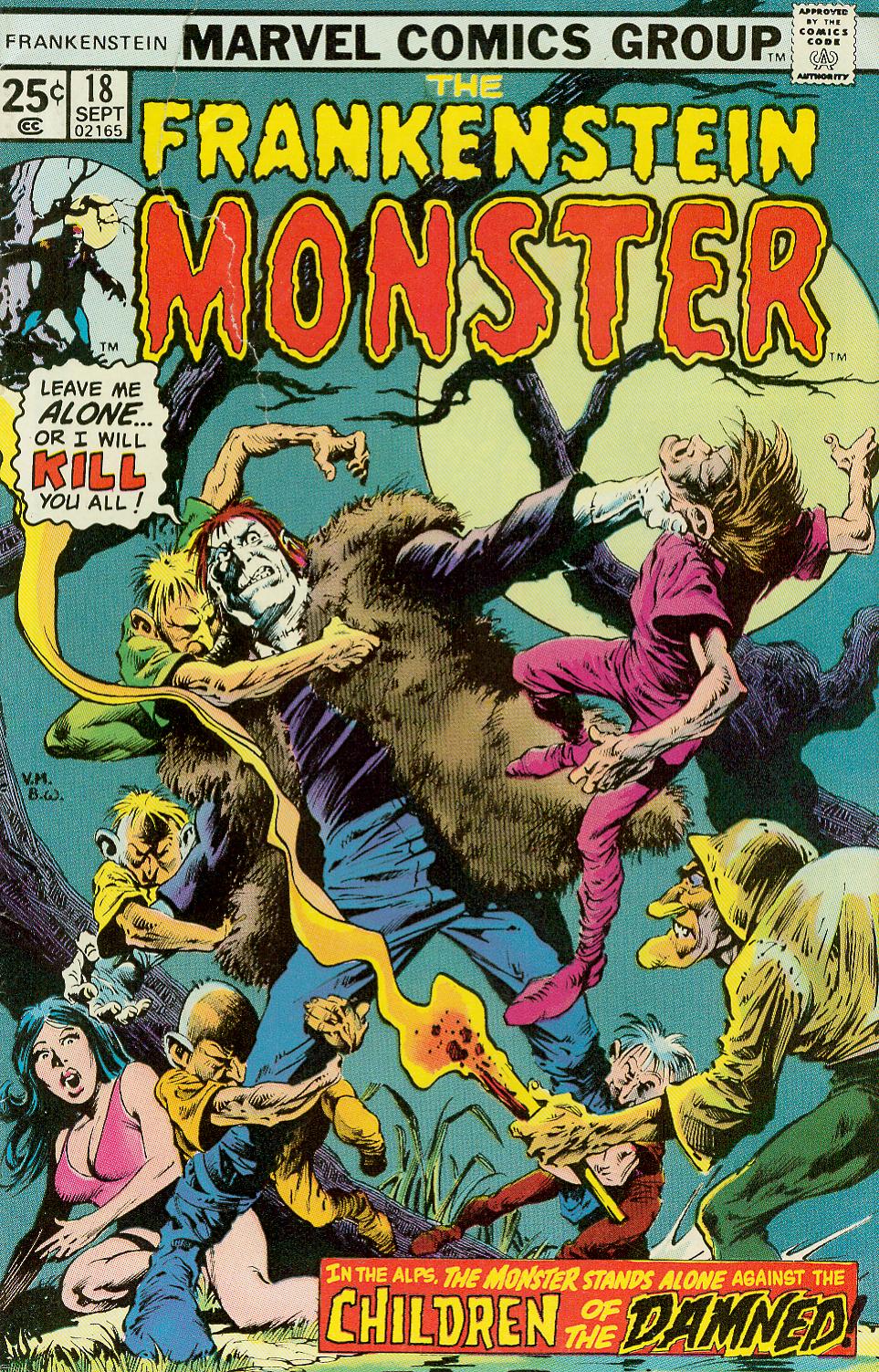 Read online Frankenstein (1973) comic -  Issue #18 - 1