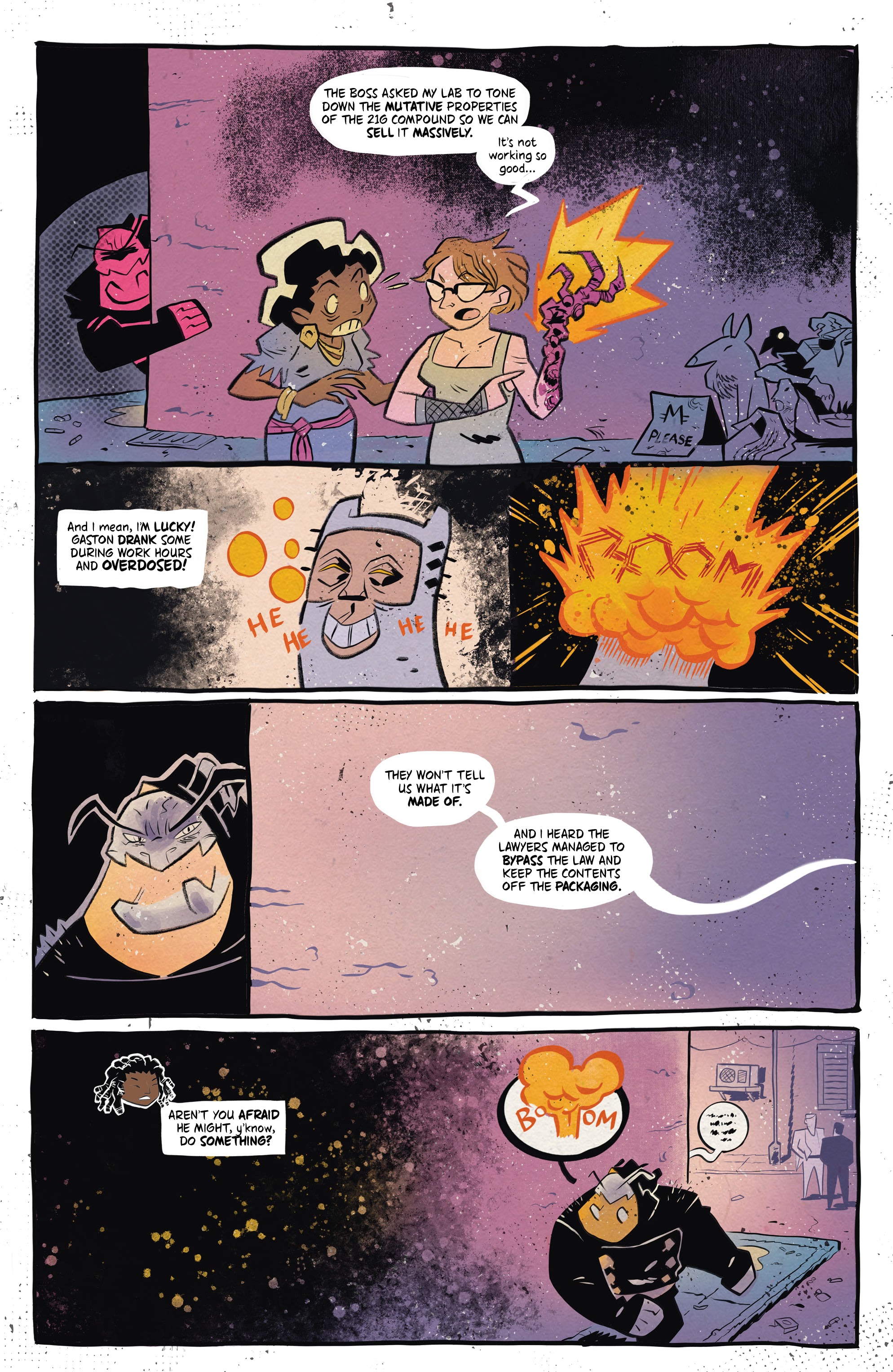 Read online Monkey Meat comic -  Issue #1 - 14