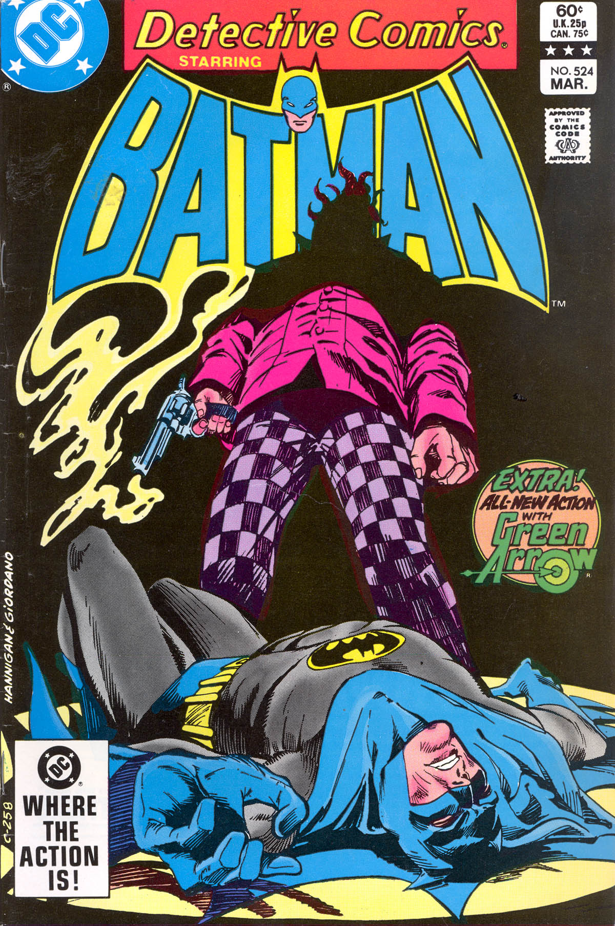 Read online Detective Comics (1937) comic -  Issue #524 - 1