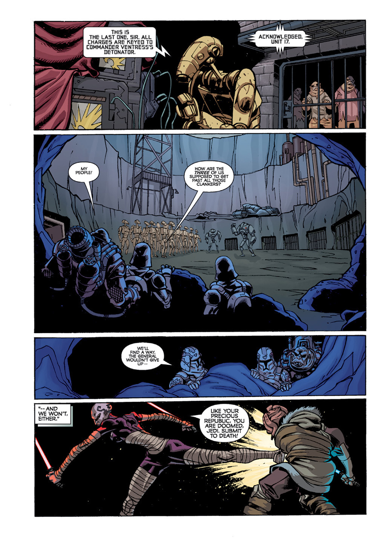 Read online Star Wars: The Clone Wars comic -  Issue #9 - 13