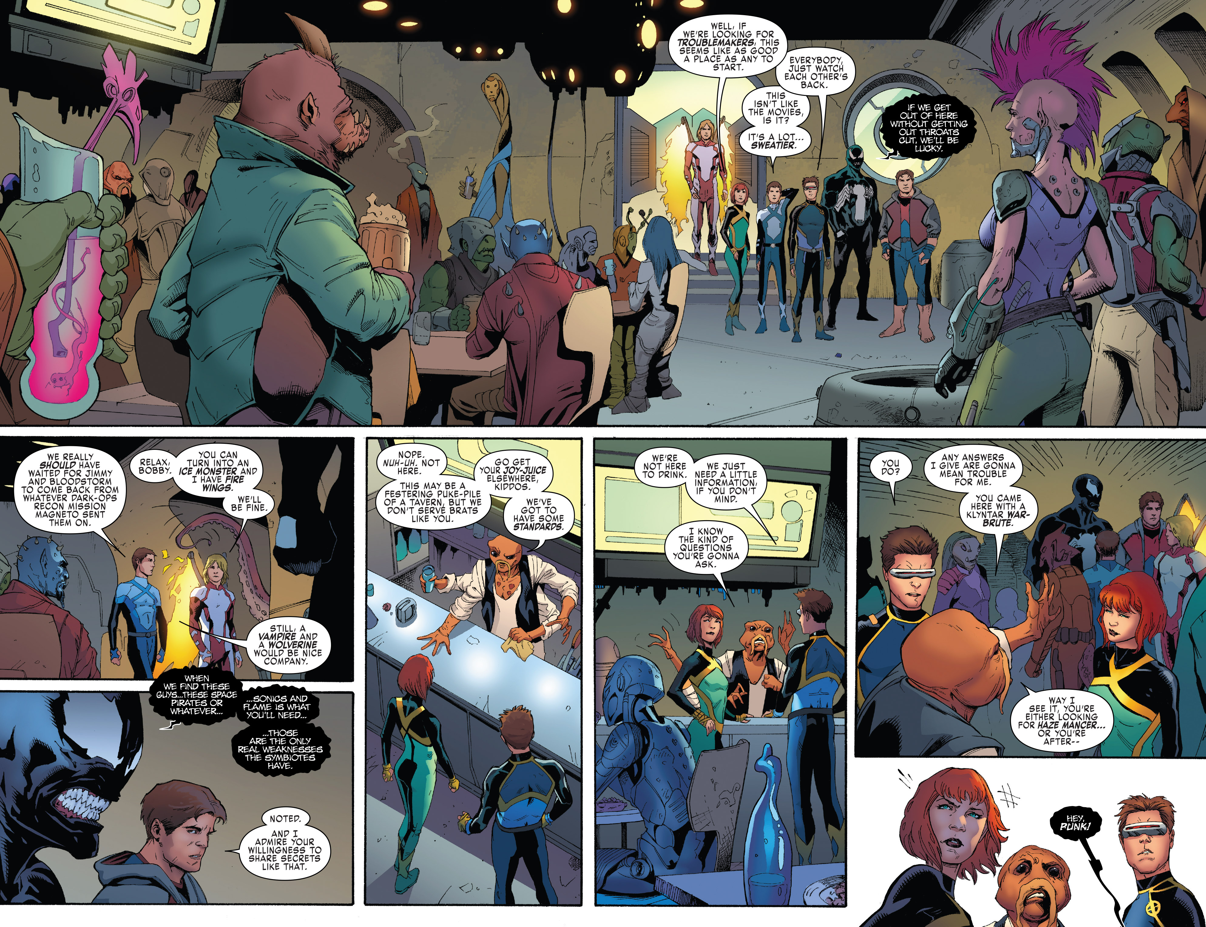Read online X-Men: Blue comic -  Issue # Annual 1 - 29