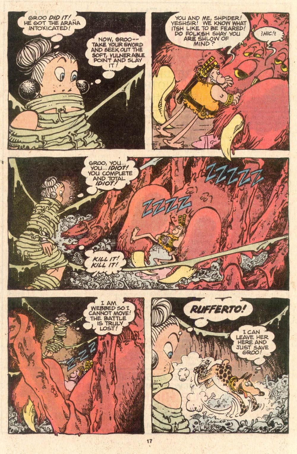 Read online Sergio Aragonés Groo the Wanderer comic -  Issue #52 - 17