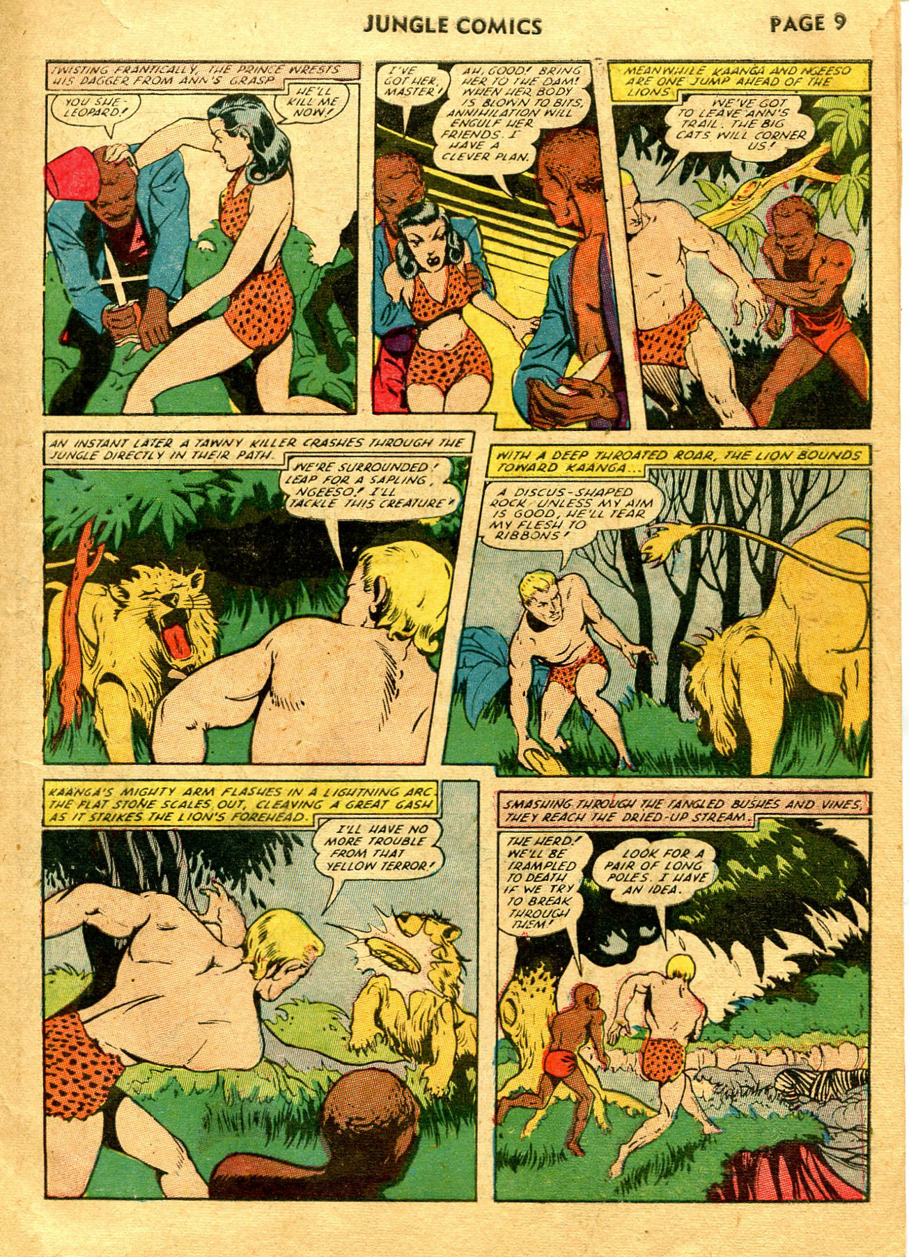 Read online Jungle Comics comic -  Issue #33 - 11