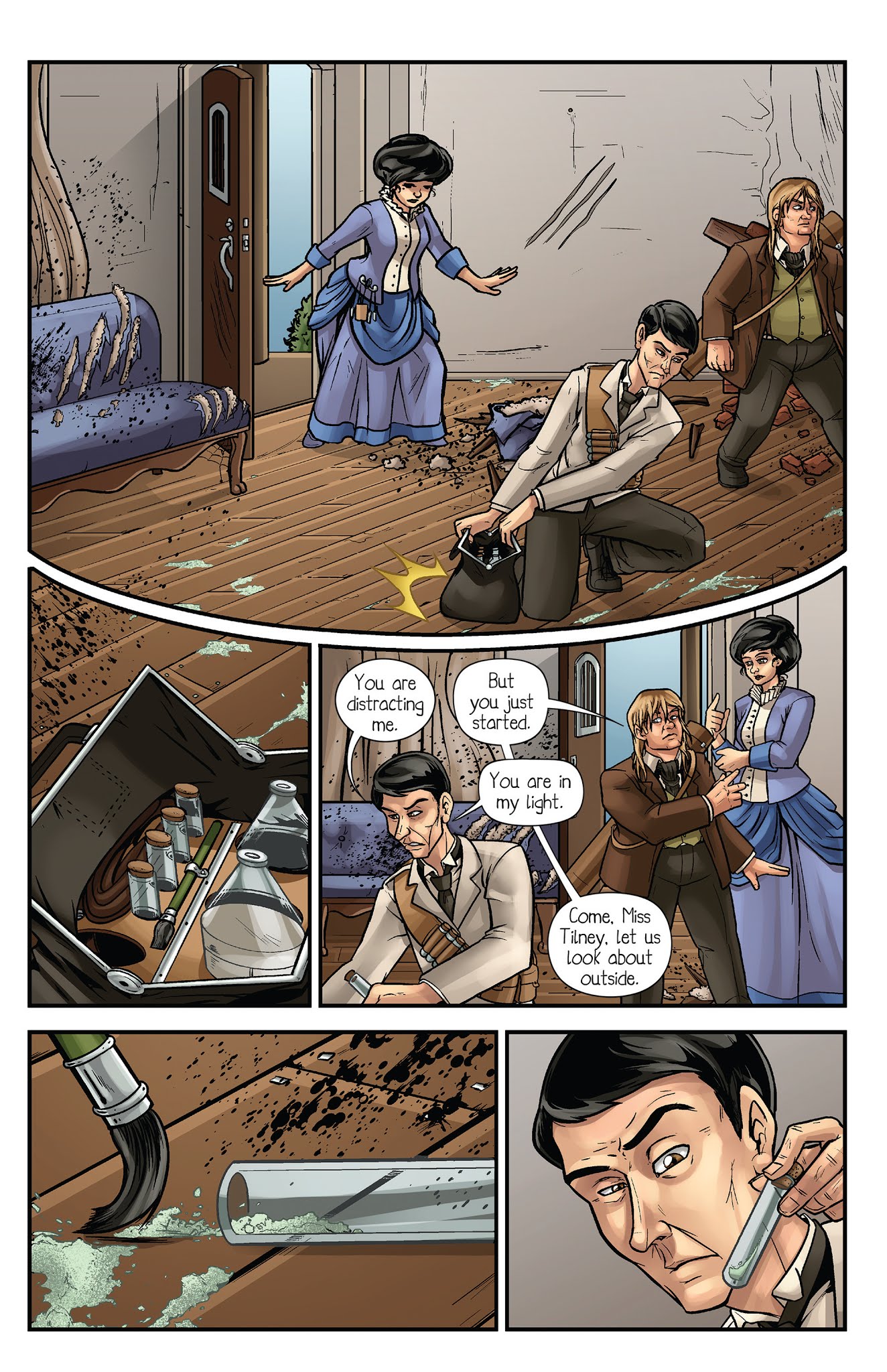 Read online The Trials and Tribulations of Miss Tilney comic -  Issue #2 - 8