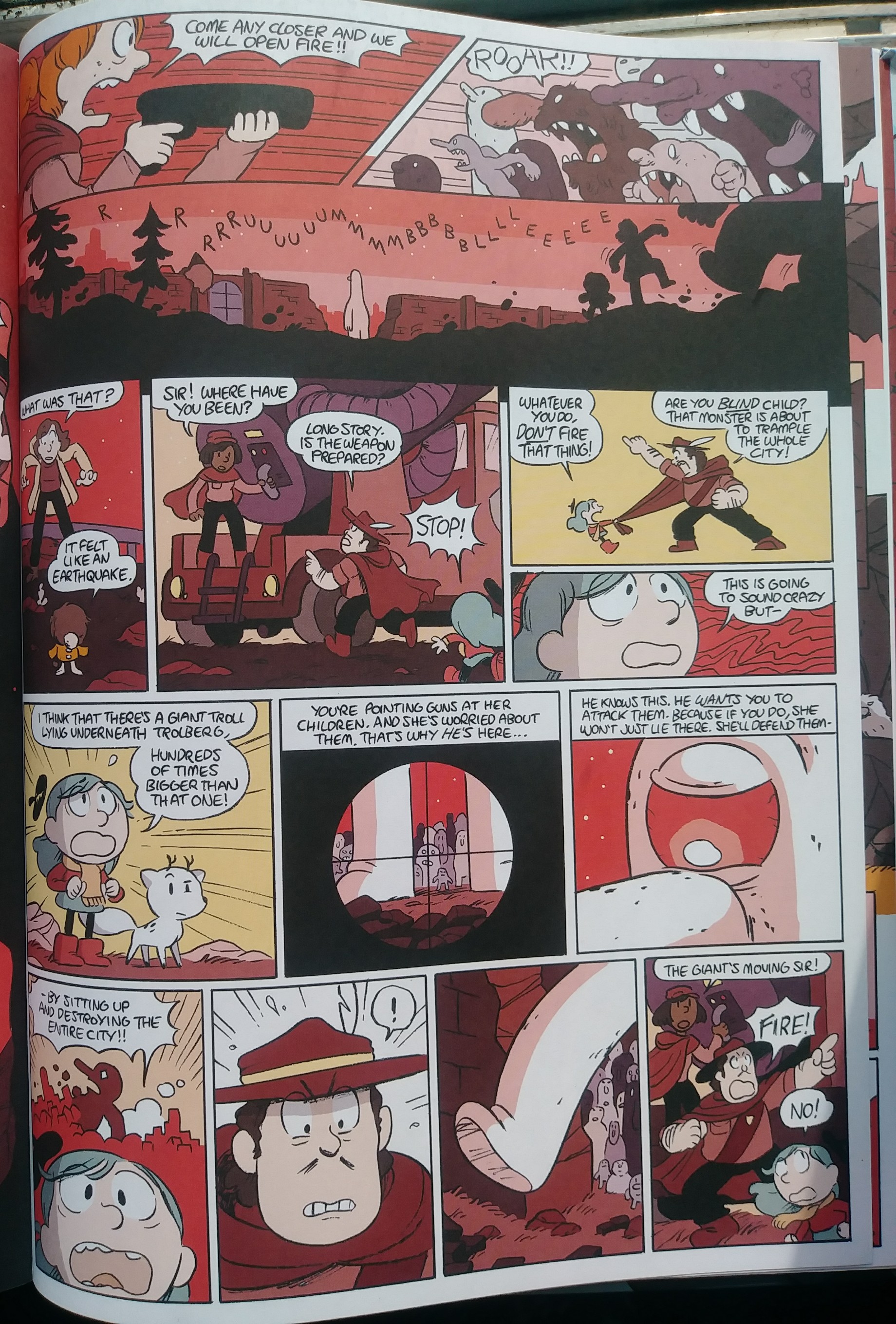 Read online Hilda and the Mountain King comic -  Issue # TPB - 64