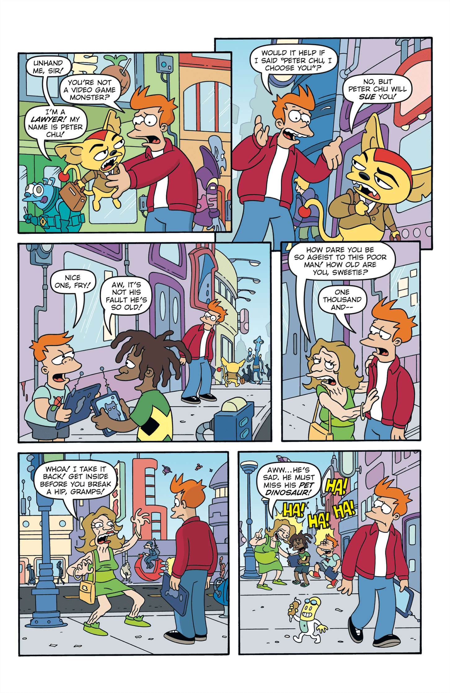 Read online Futurama Comics comic -  Issue #82 - 3