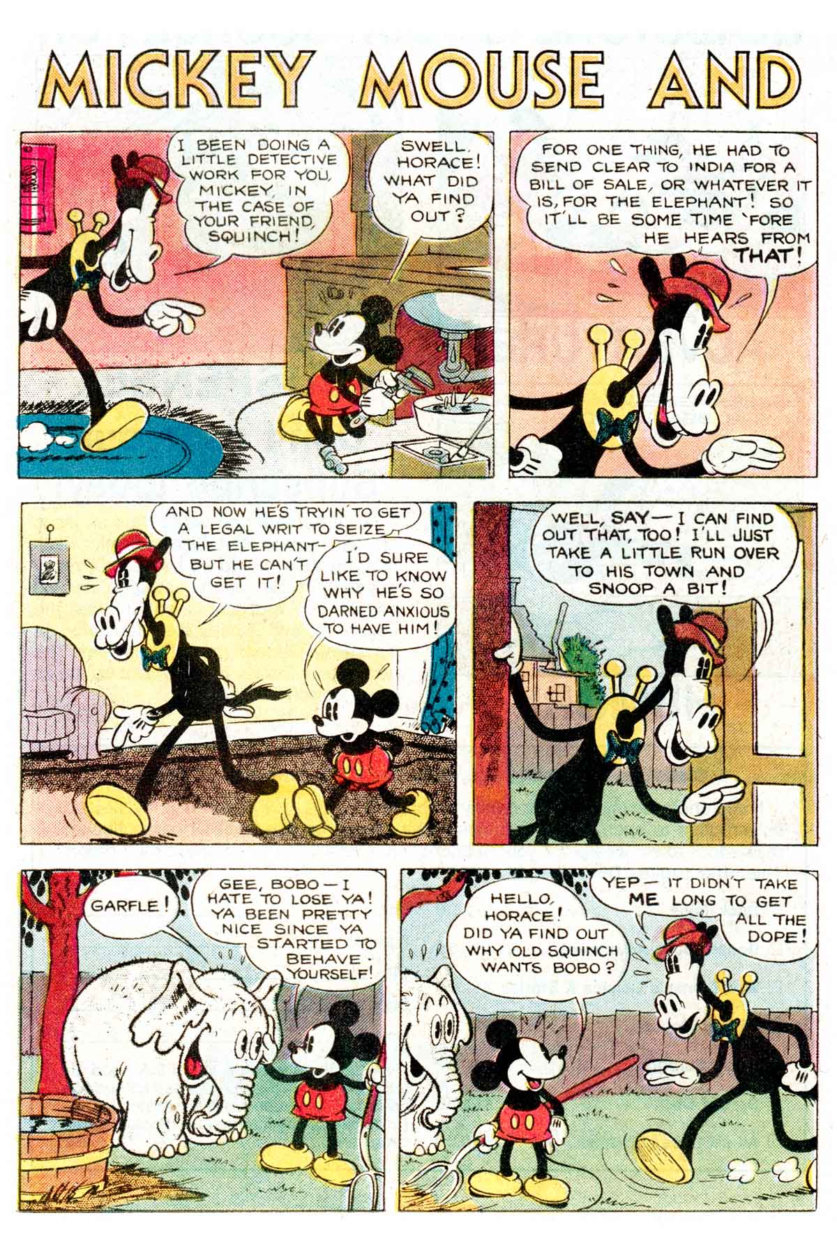 Read online Walt Disney's Mickey Mouse comic -  Issue #232 - 10