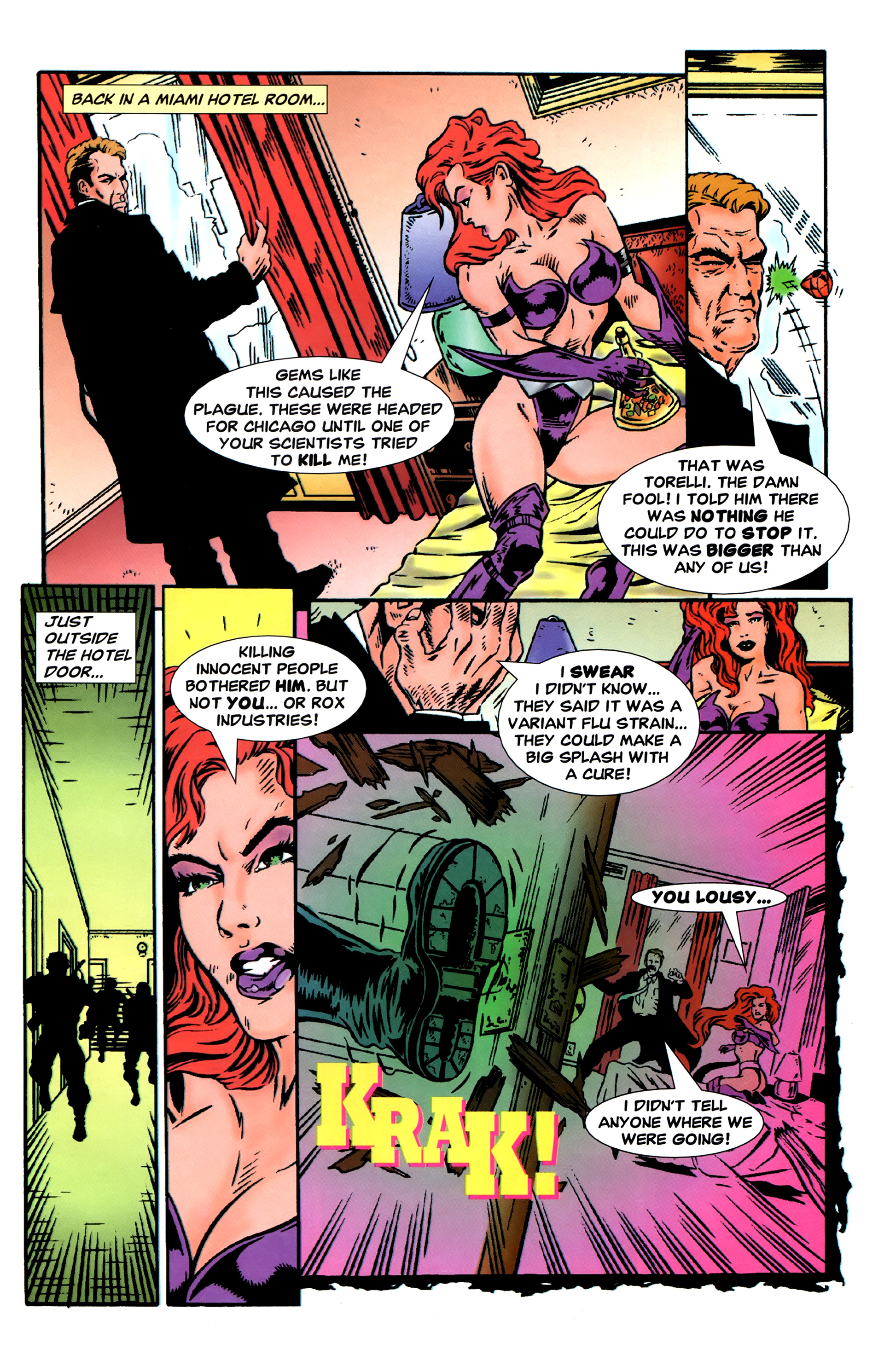 Read online Extremes Of Violet comic -  Issue #1 - 11