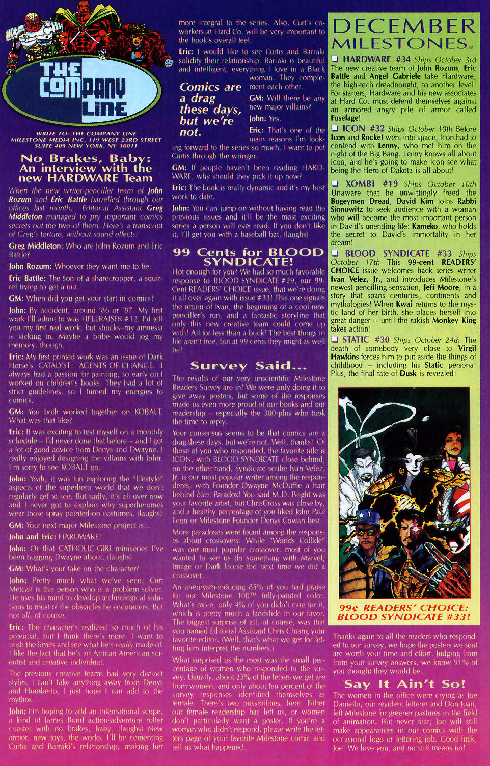Read online Blood Syndicate comic -  Issue #33 - 10