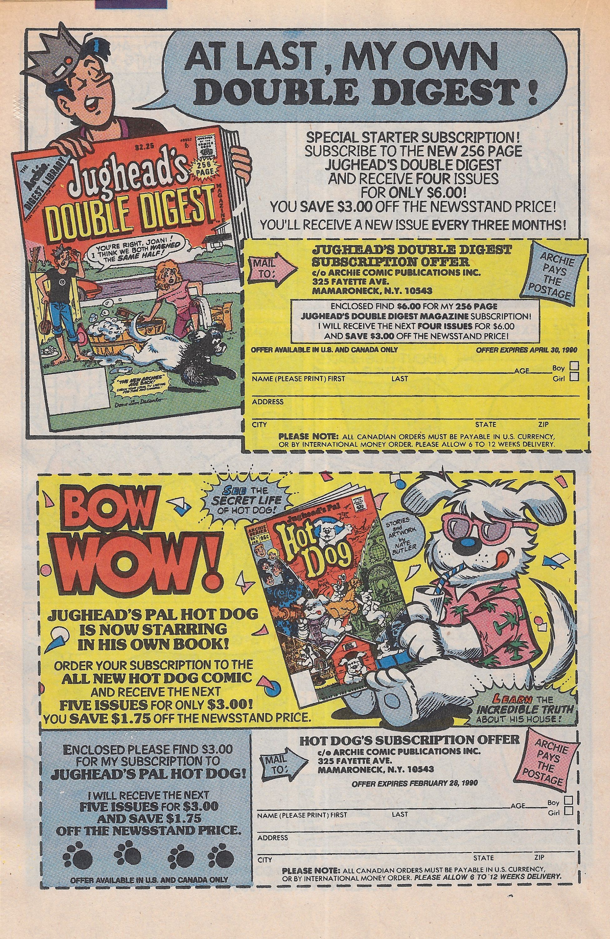 Read online Jughead (1987) comic -  Issue #15 - 18