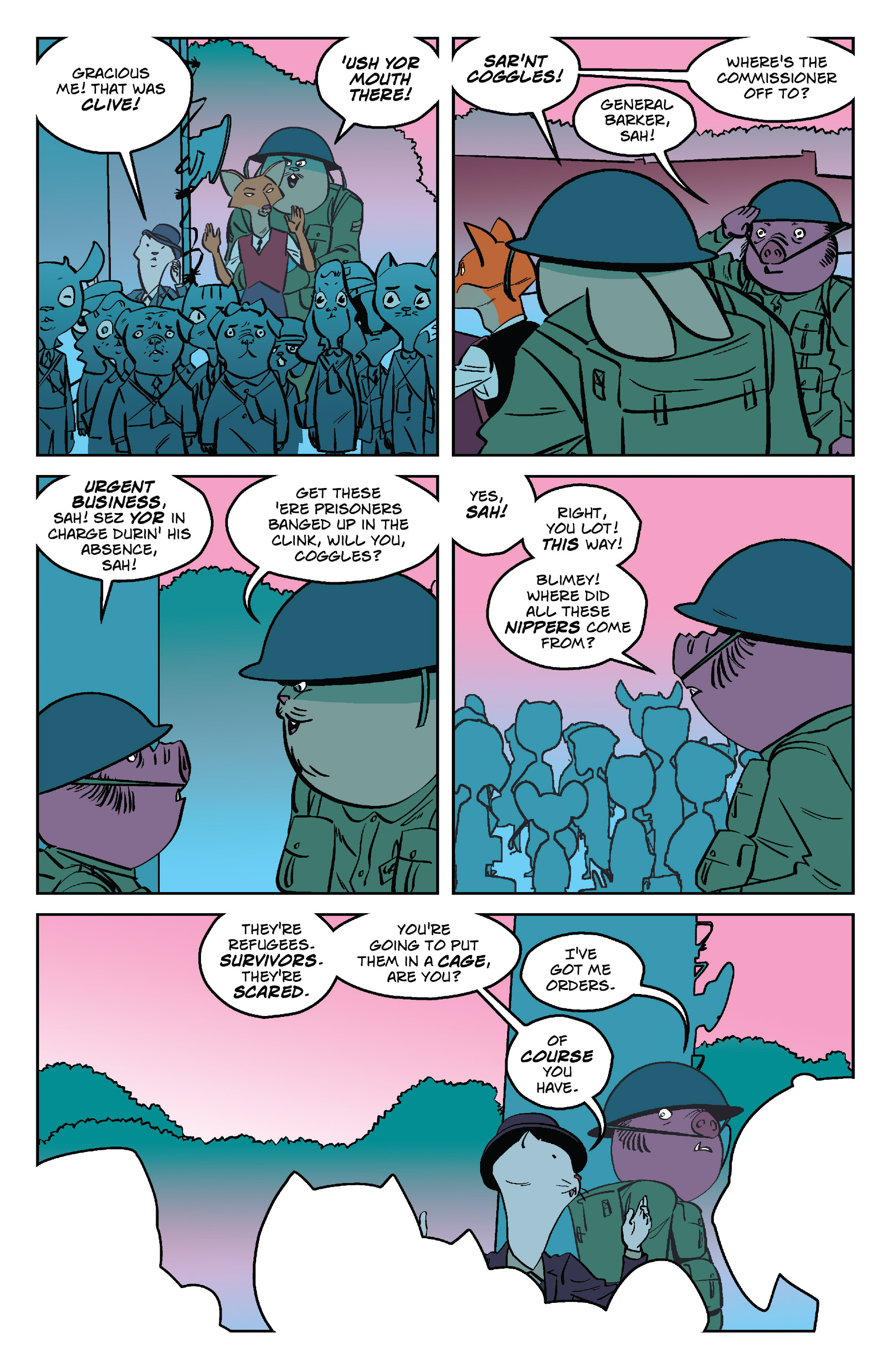Read online Wild's End: Journey's End comic -  Issue # TPB (Part 1) - 86