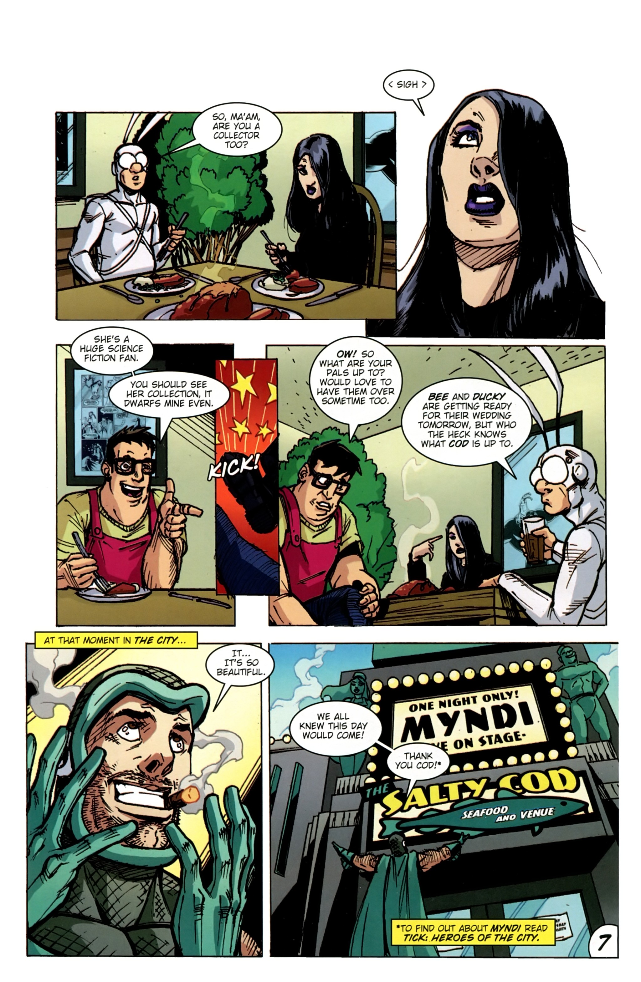 Read online Free Comic Book Day 2019 comic -  Issue # The Tick - 9