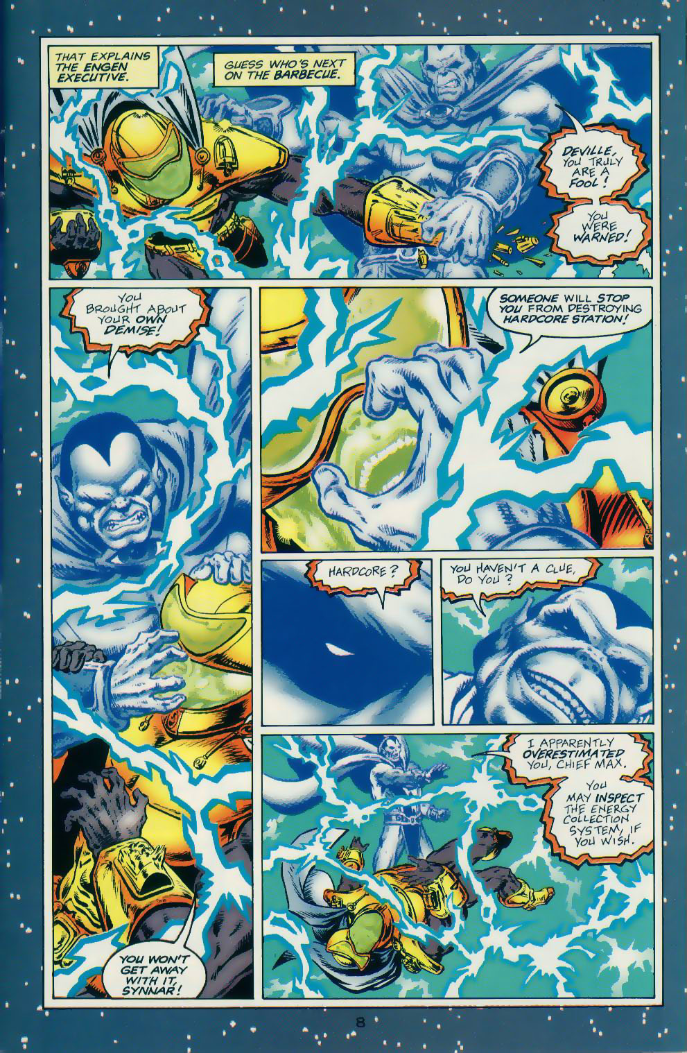 Read online Hardcore Station comic -  Issue #4 - 9