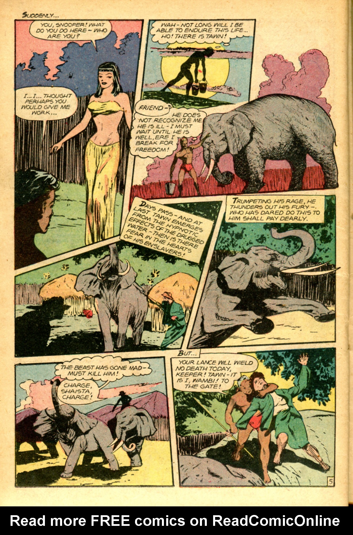 Read online Jungle Comics comic -  Issue #93 - 32