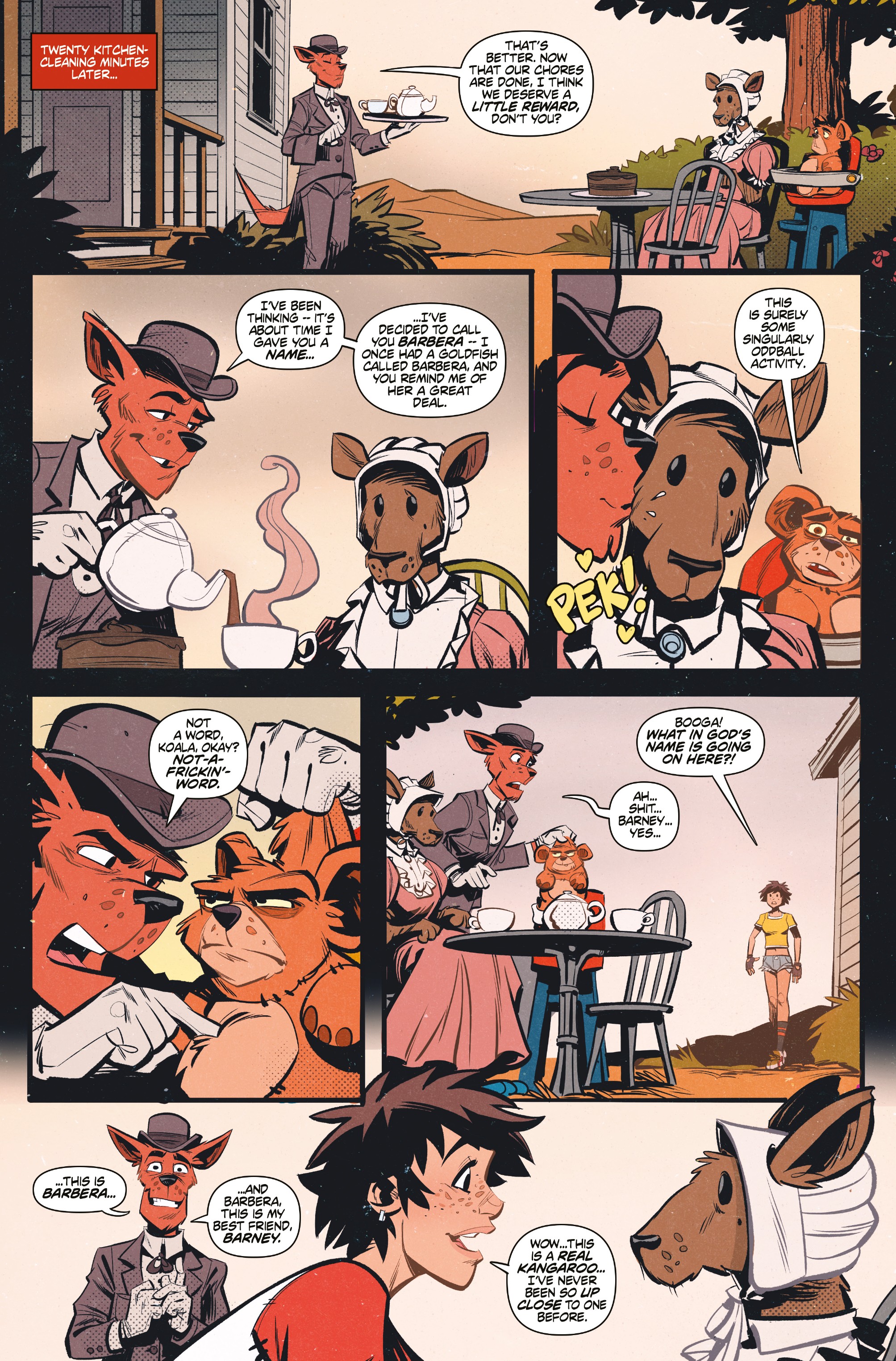 Read online Tank Girl Ongoing comic -  Issue #1 - 17