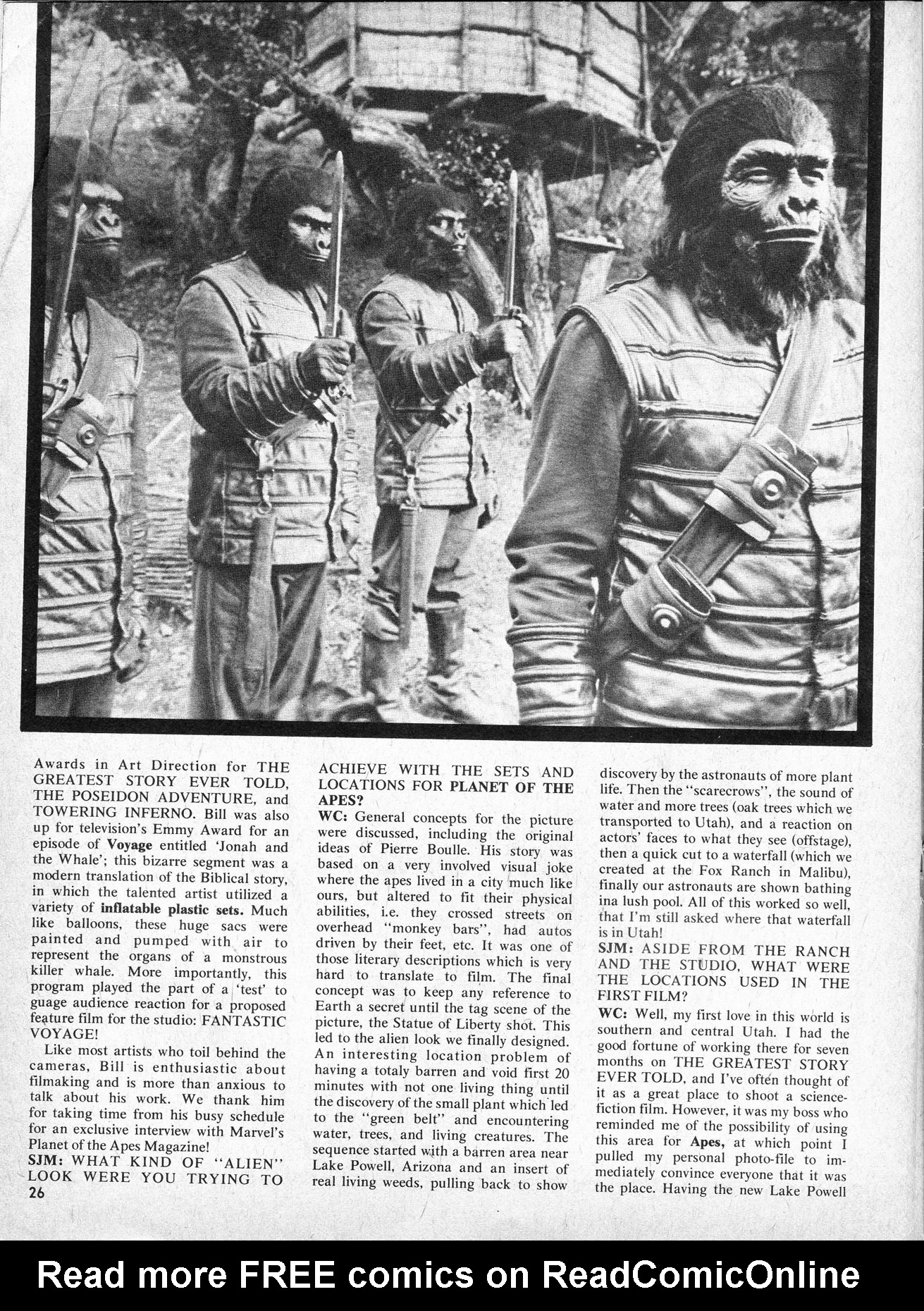 Read online Planet of the Apes comic -  Issue #14 - 26