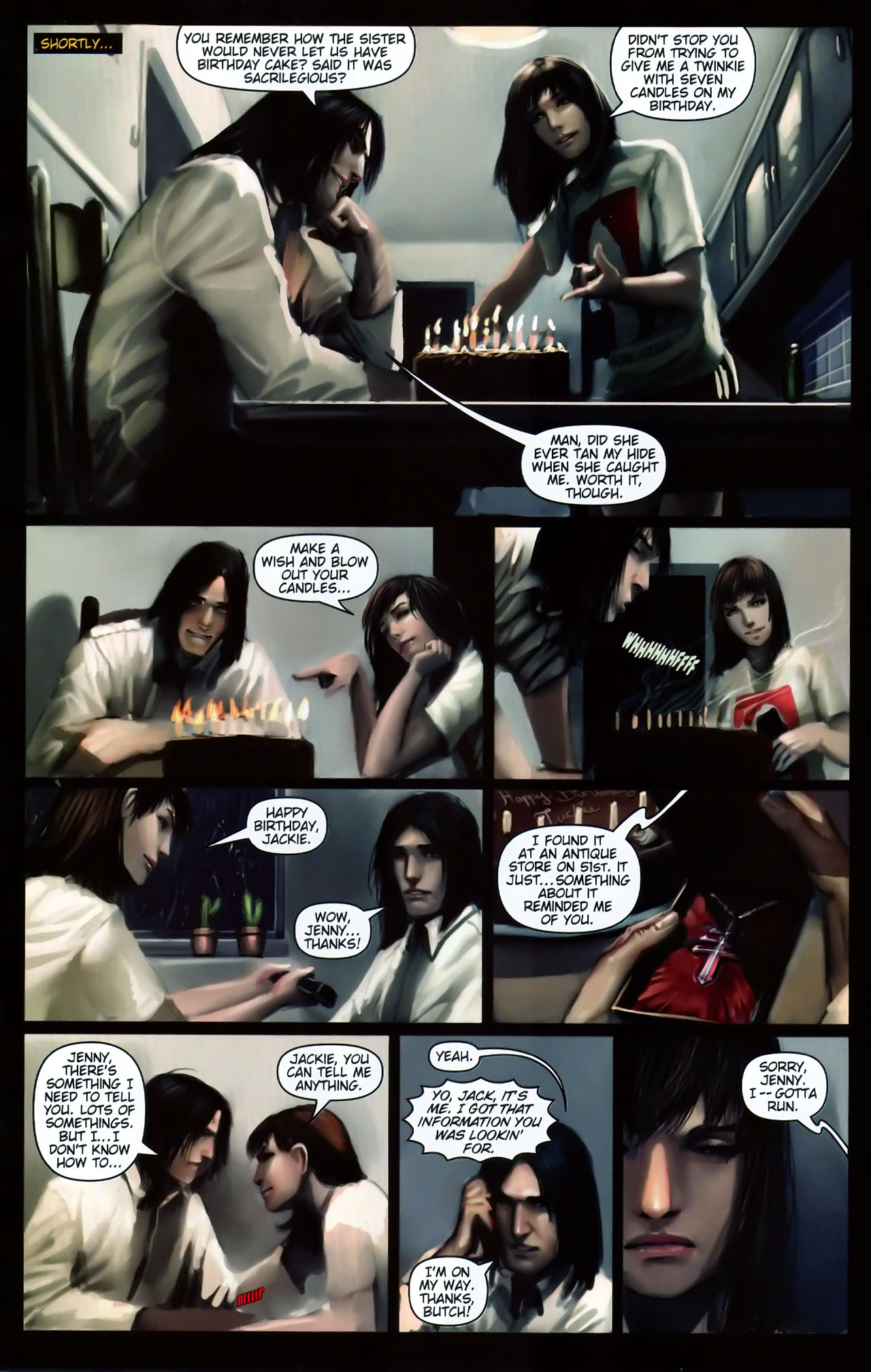 Read online The Darkness: Level comic -  Issue #1 - 15