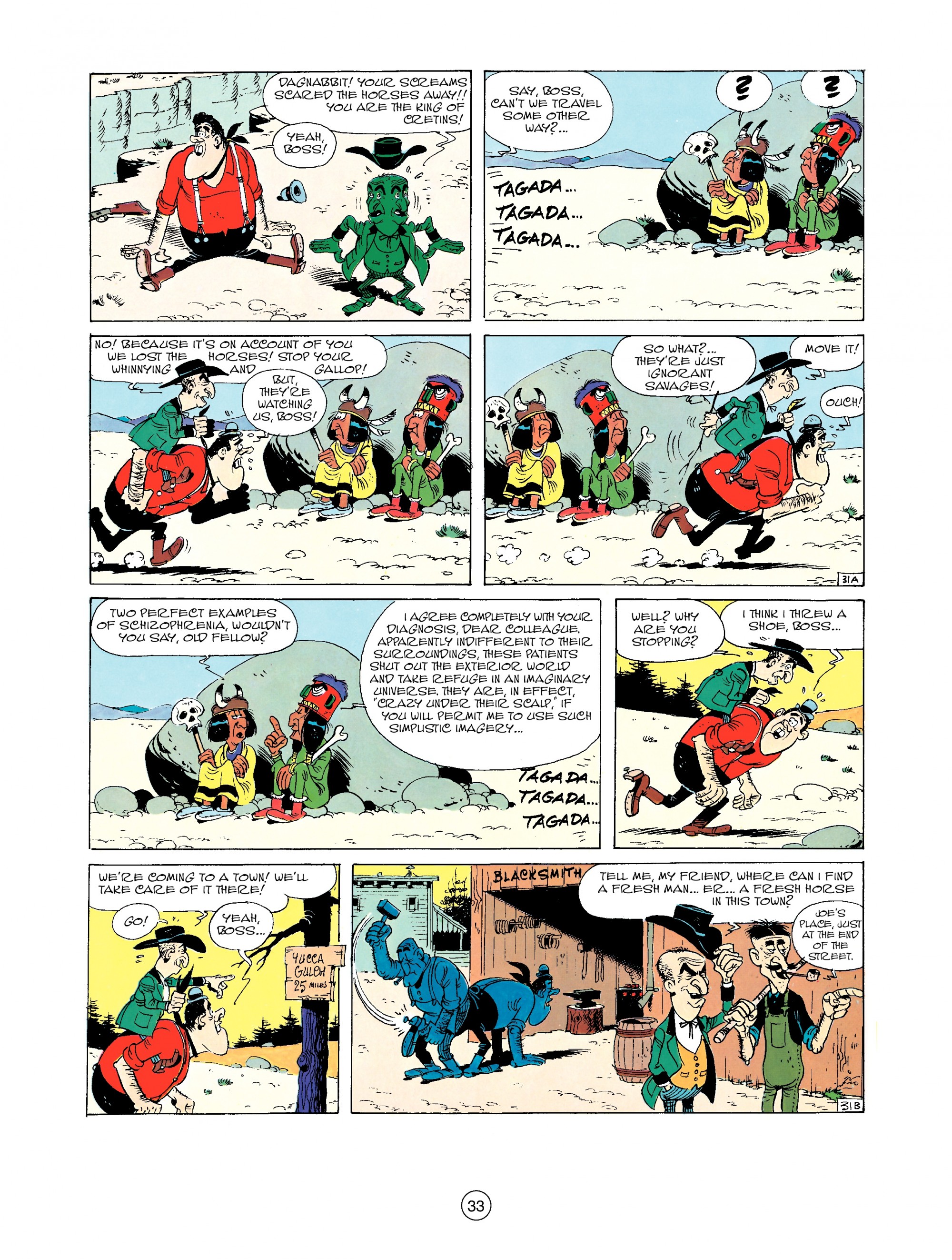 Read online A Lucky Luke Adventure comic -  Issue #33 - 33