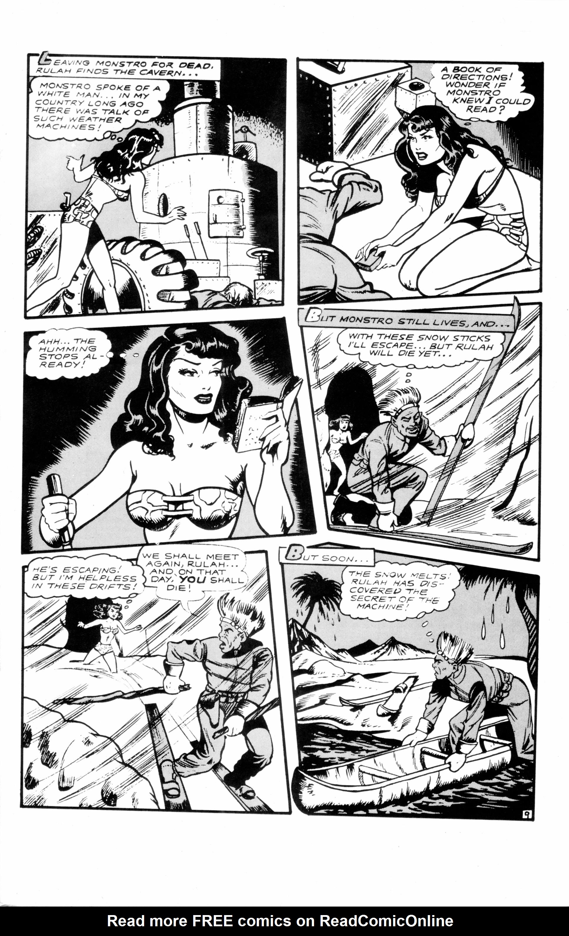 Read online Jungle Girls (1988) comic -  Issue #5 - 32