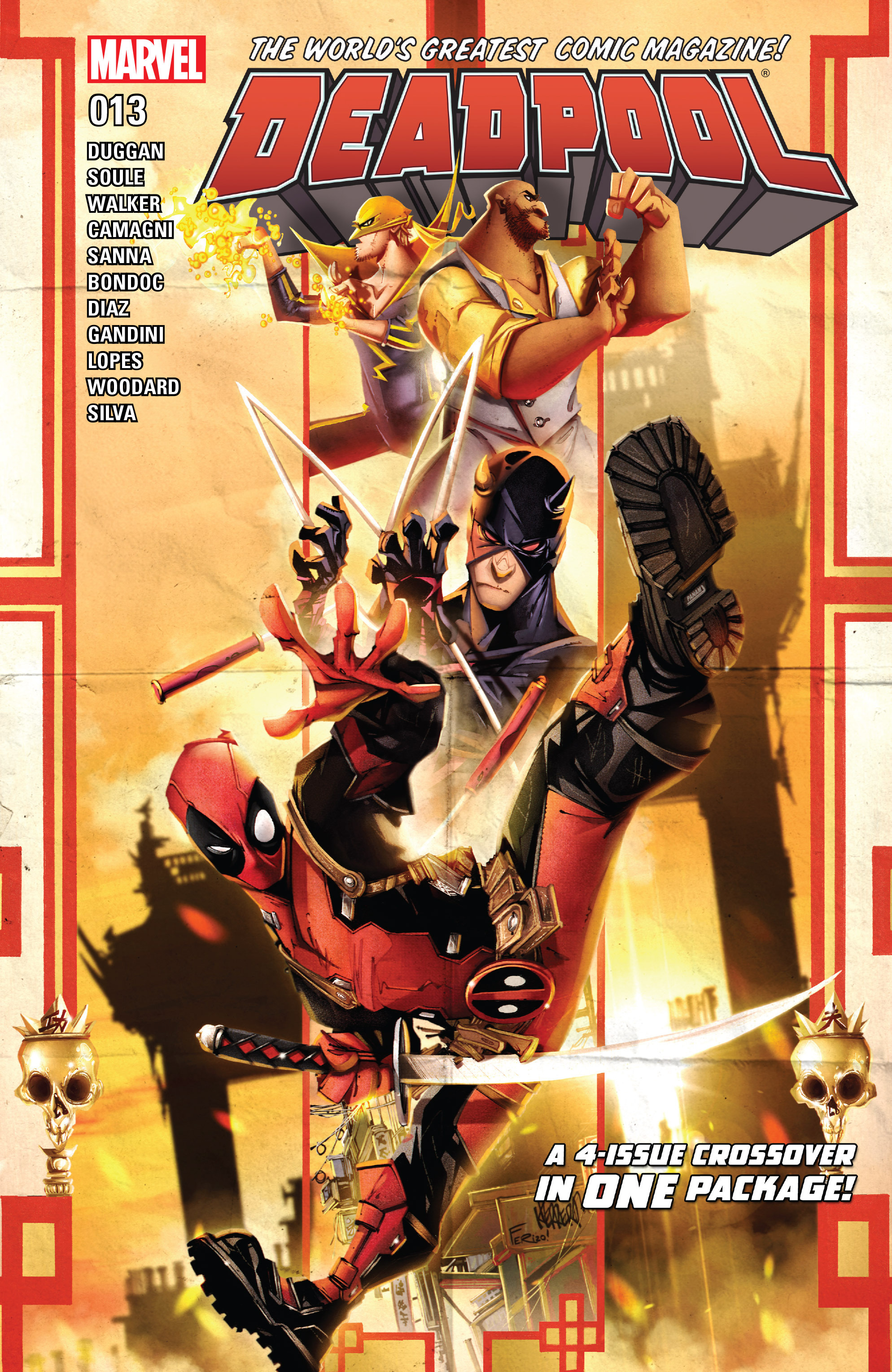Read online Deadpool (2016) comic -  Issue #13 - 1