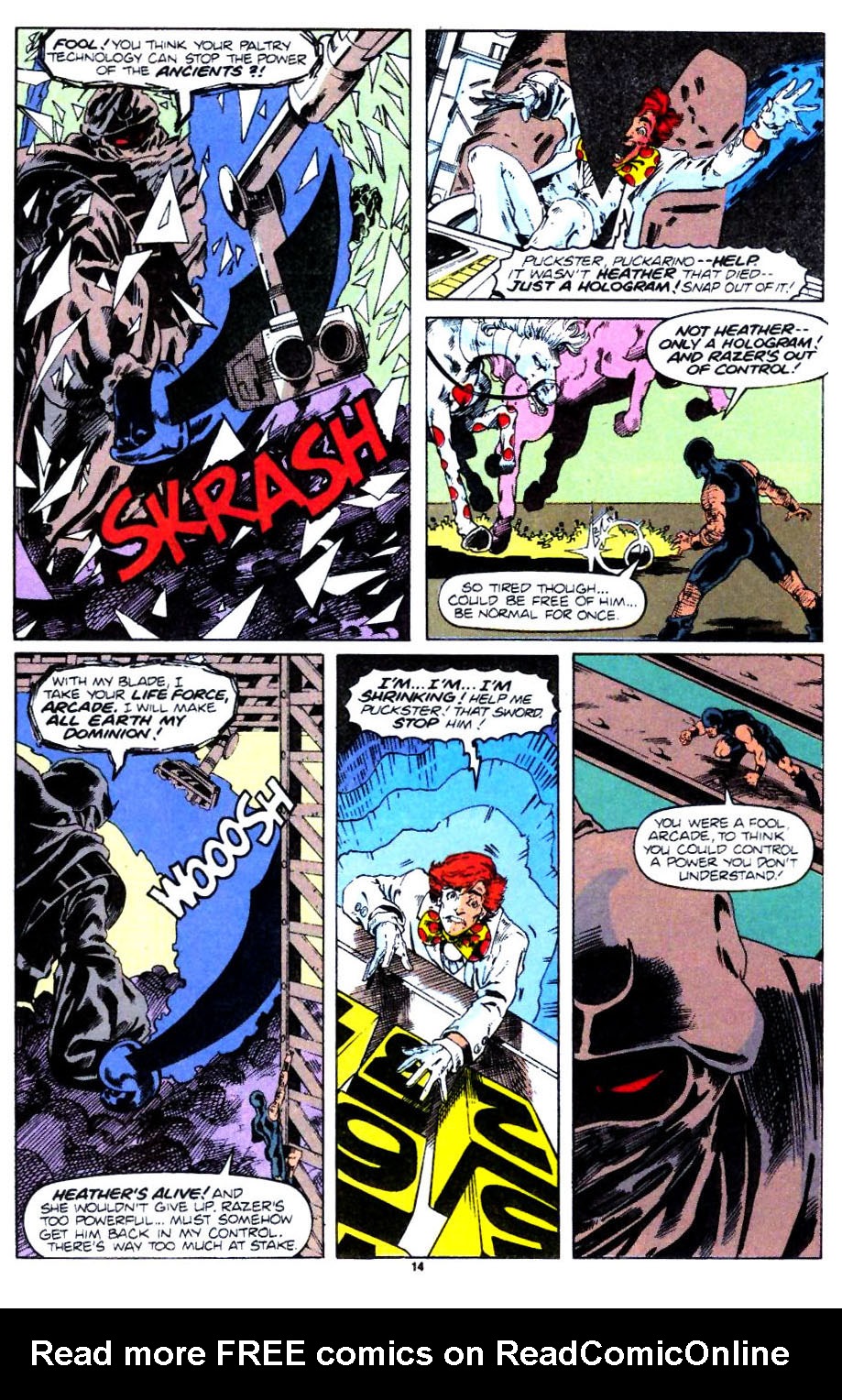 Read online Marvel Comics Presents (1988) comic -  Issue #99 - 16