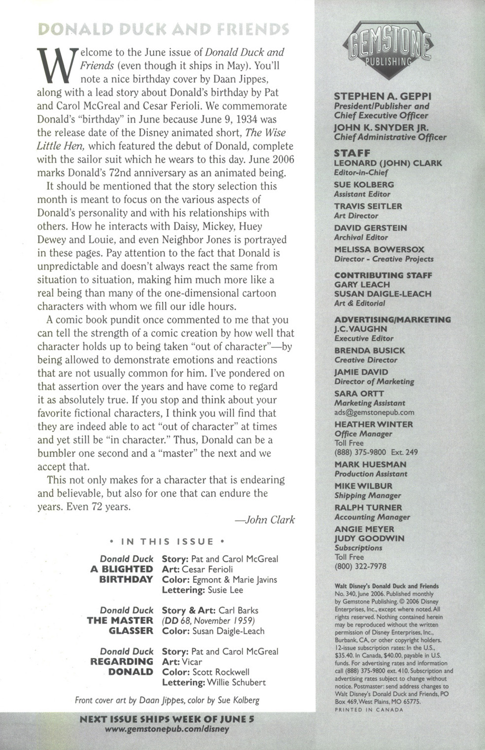 Read online Walt Disney's Donald Duck and Friends comic -  Issue #340 - 2